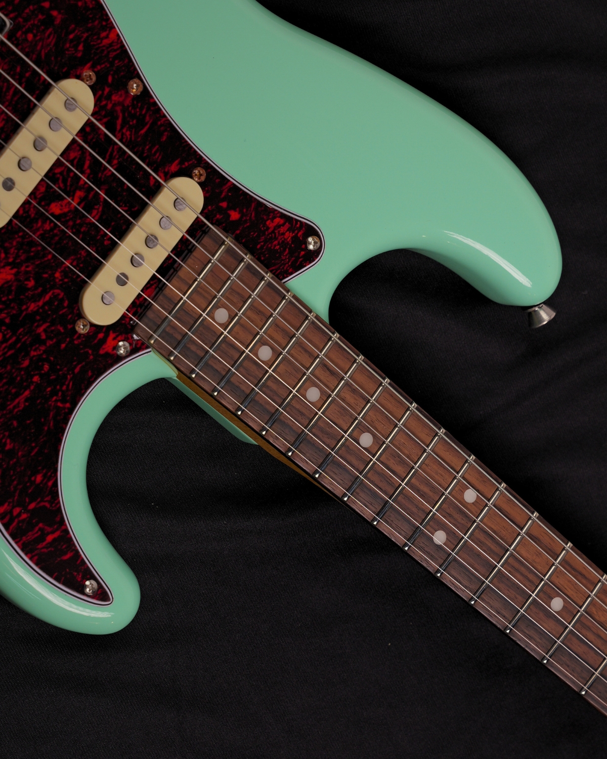 SQOE SEST1000 Surf Green HSS with hardcase