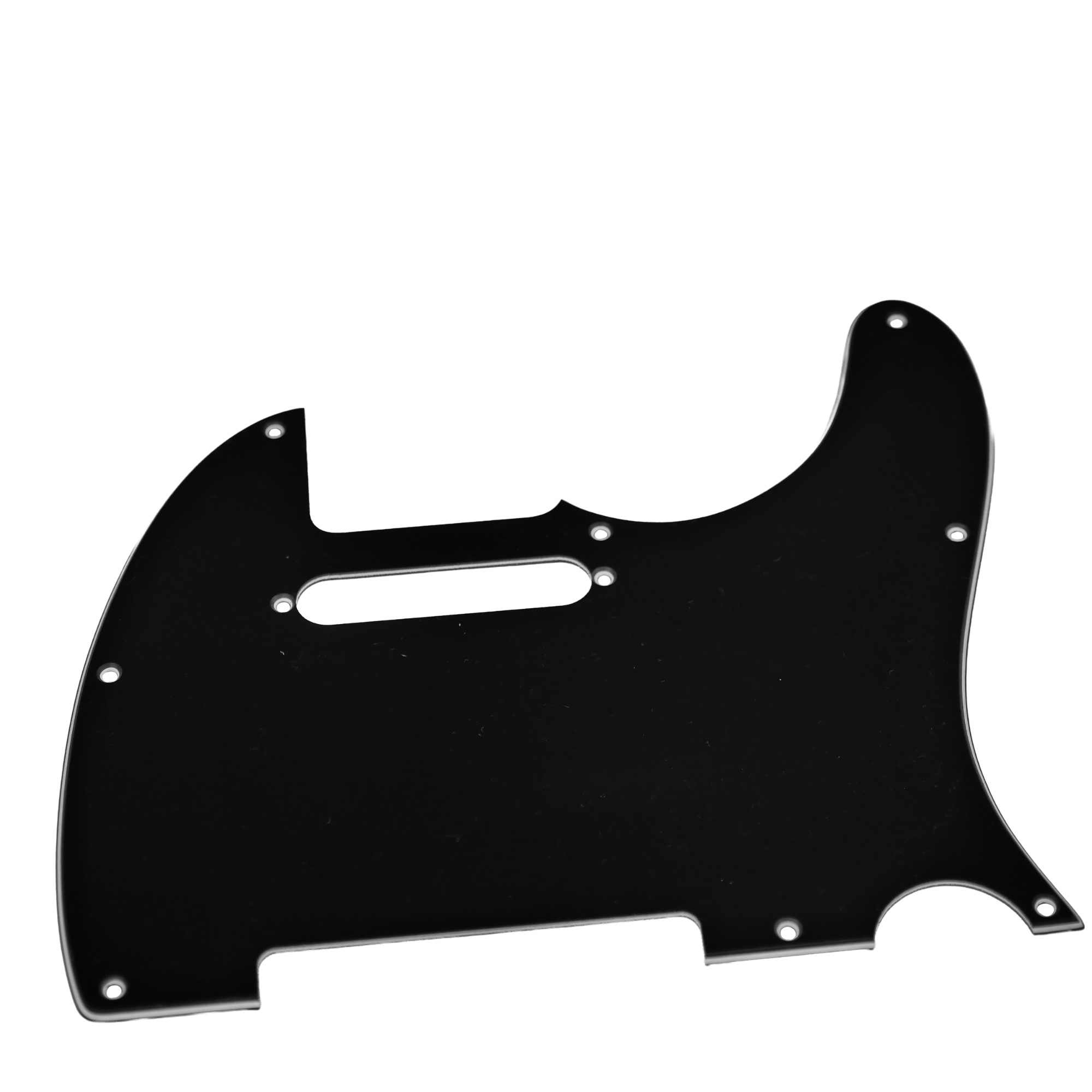 Strydom 8 hole Tele guitar pickguard Black for USAMexican made fender standard telecaster modern Style 3 ply