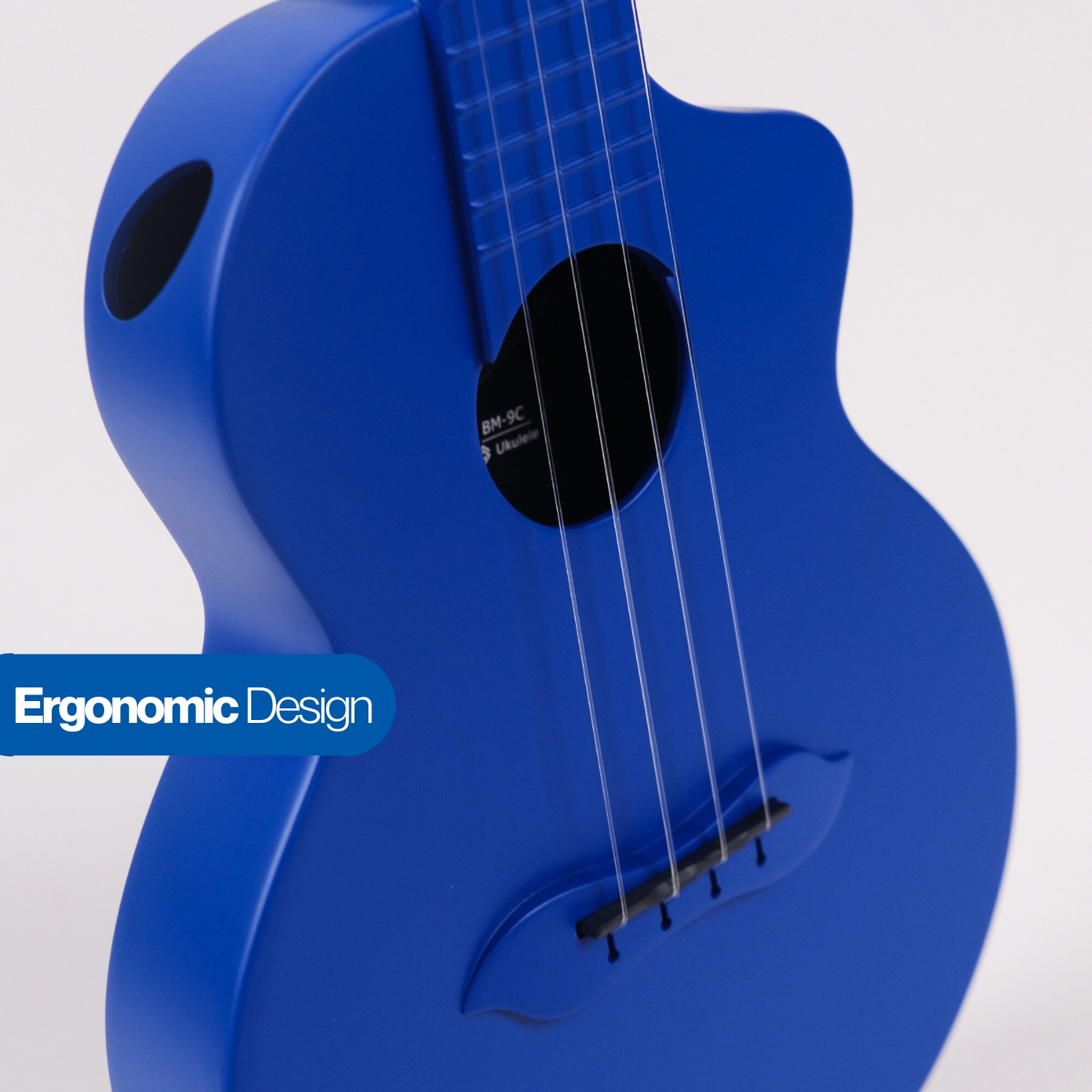 Strydom Concert BM-9C STC1 Carbon Fiber Travel Ukulele- Royale