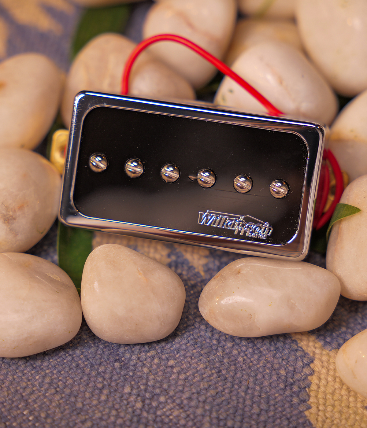 Wilkinson WOPSn P90 in Humbucker Neck Pickup Chrome M-Series