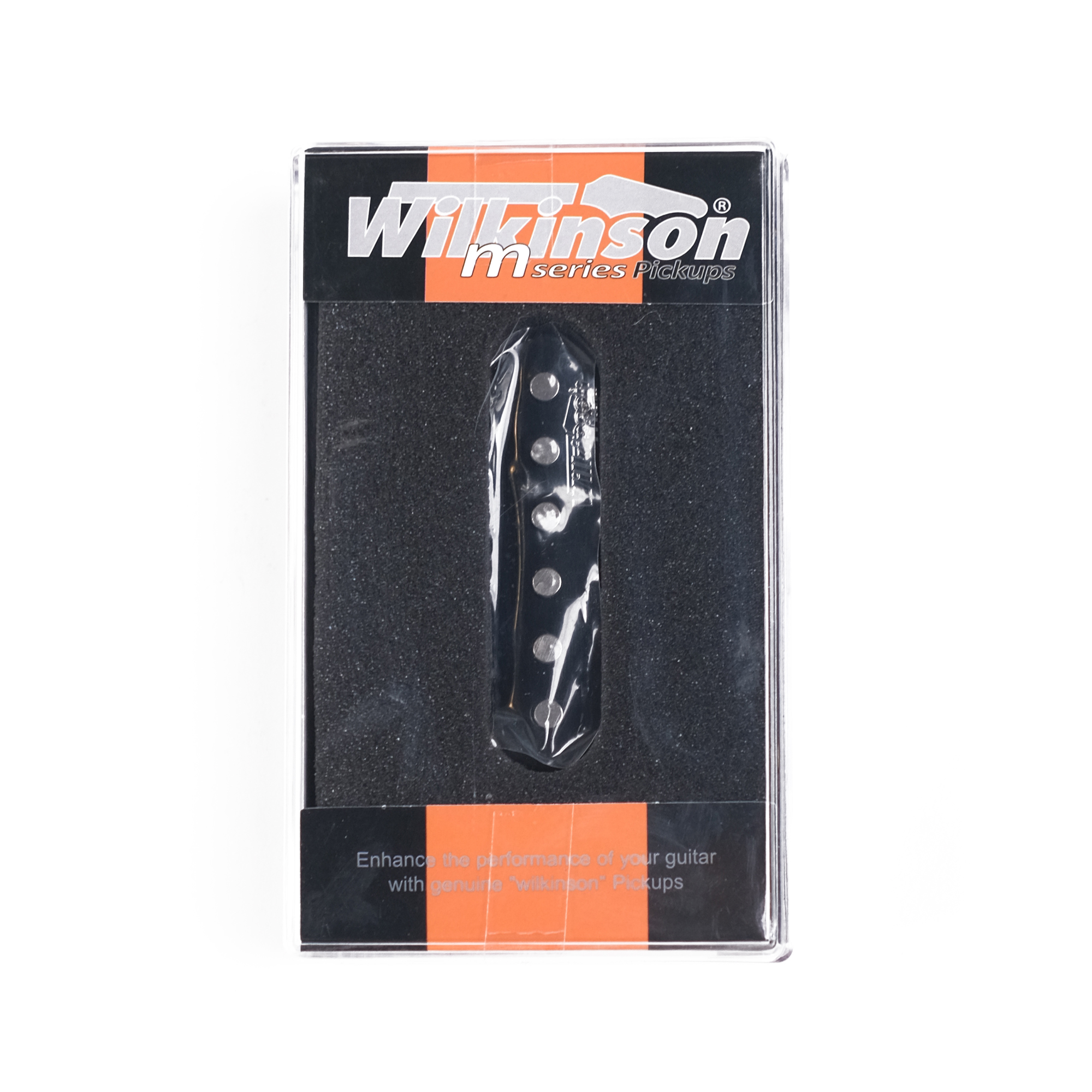 Wilkinson WOHaSm Strat Middle Pickup RWRP Alnico V Black