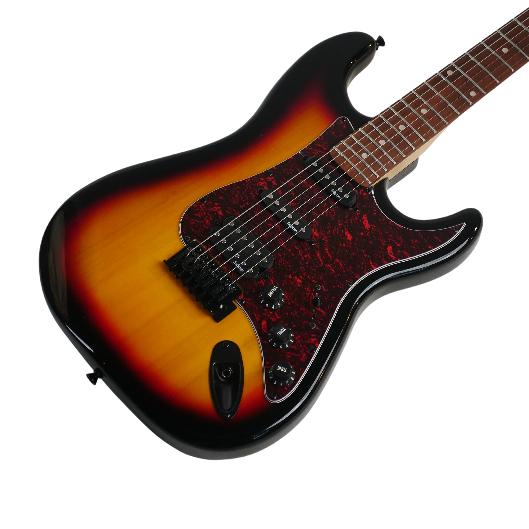 SQOE SEST230 AUTUMN BURST SB HSS Electric guitar