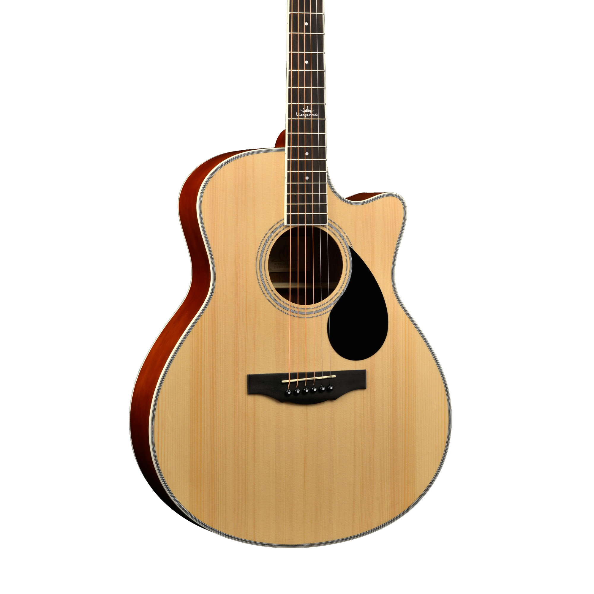 Kepma A1C Acoustic Guitar  Natural Glossy