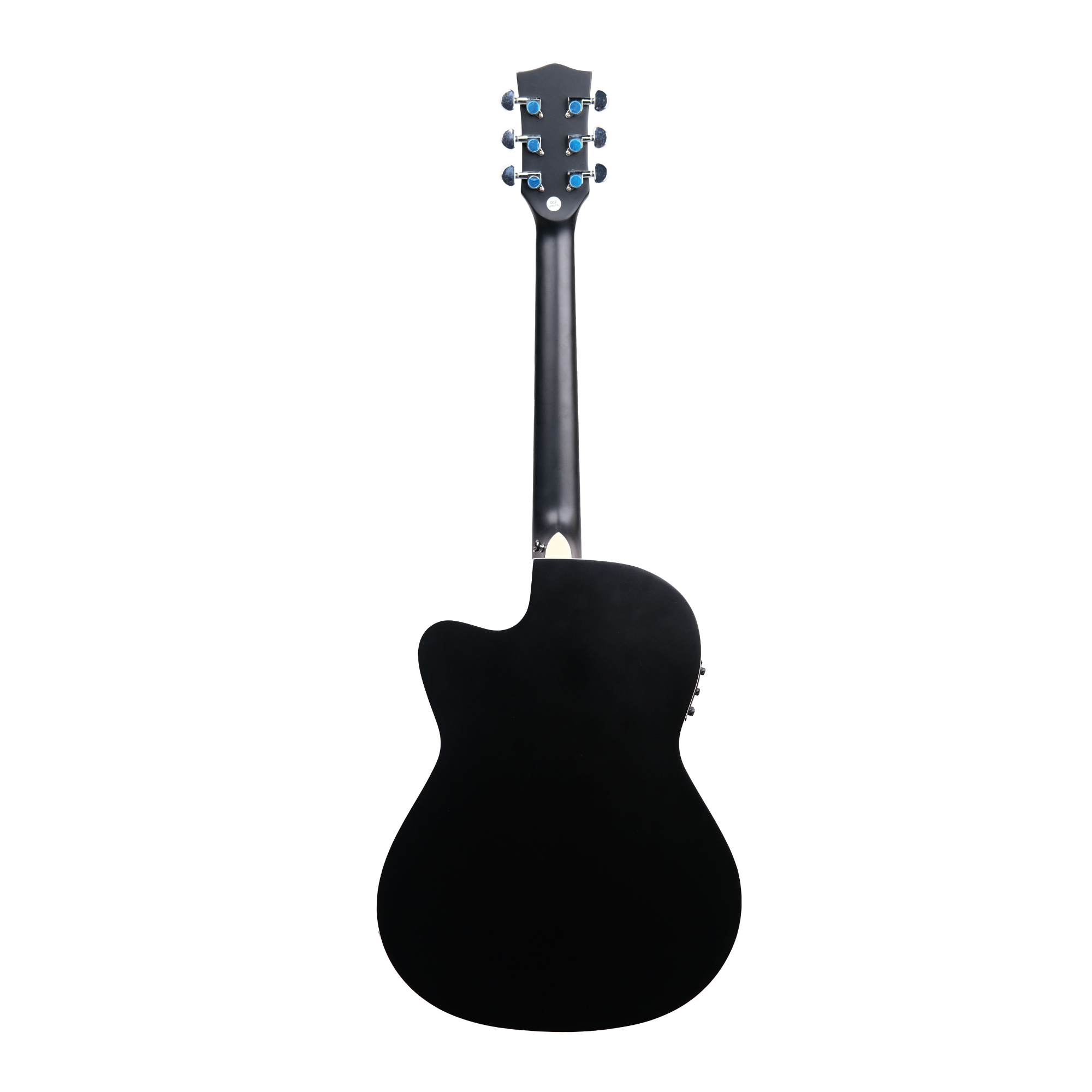 Richtone 39inch RT39CEQ 3 BAND EQ black matt cutaway guitar