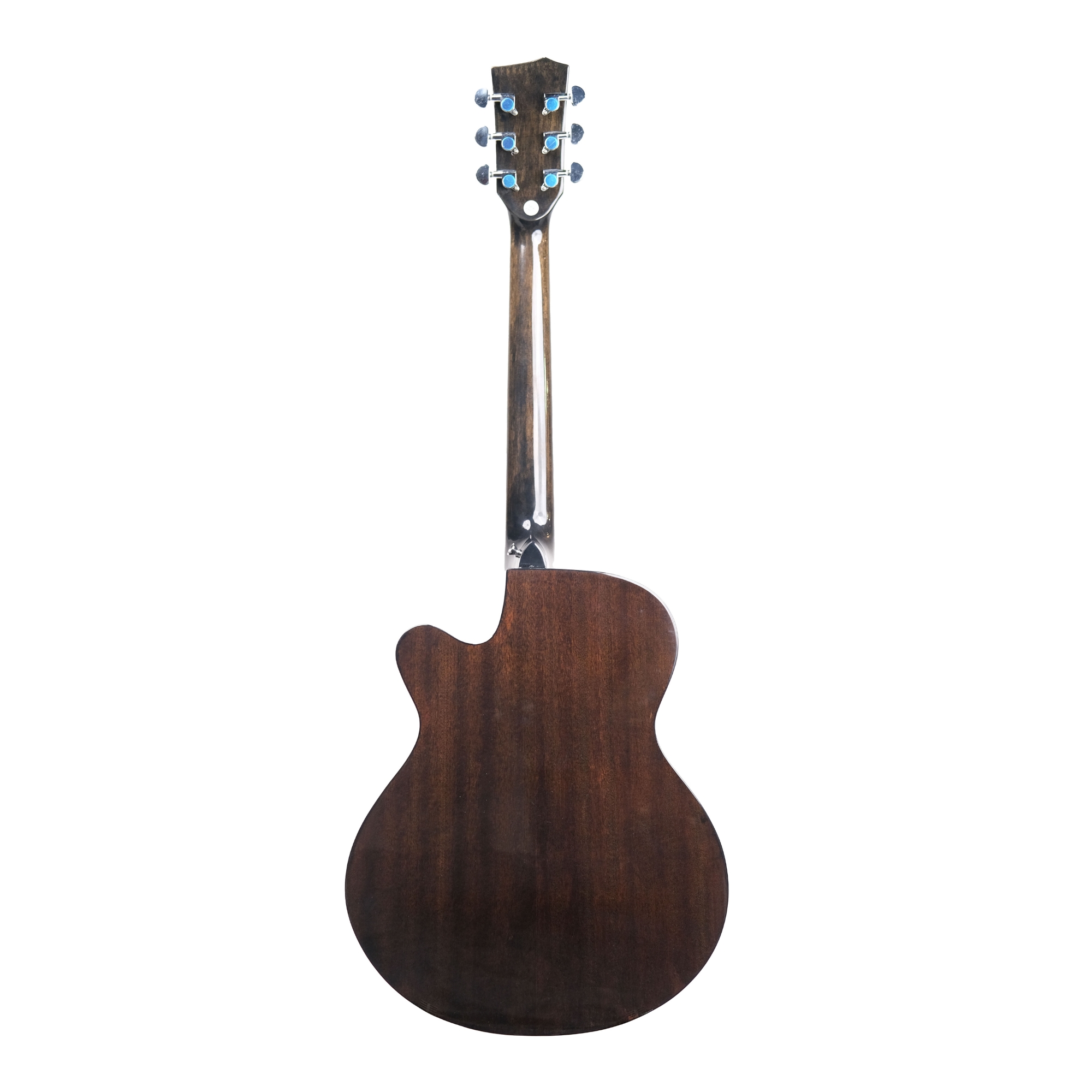 Richtone RT39C MG all Mahogany cutaway guitar black gloss