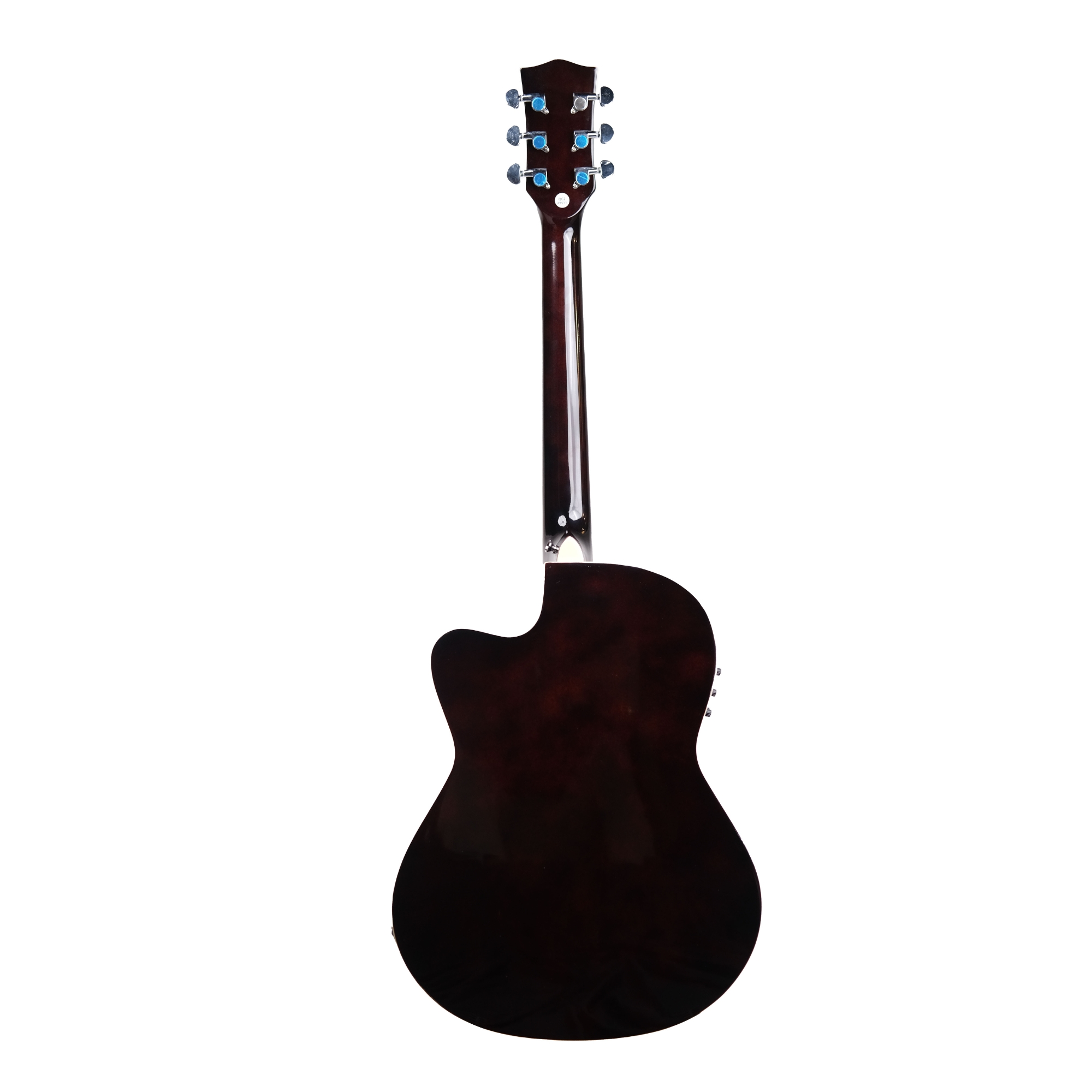 Richtone 39inch RT39CEQ 3 BAND EQ Brown glossy cutaway guitar
