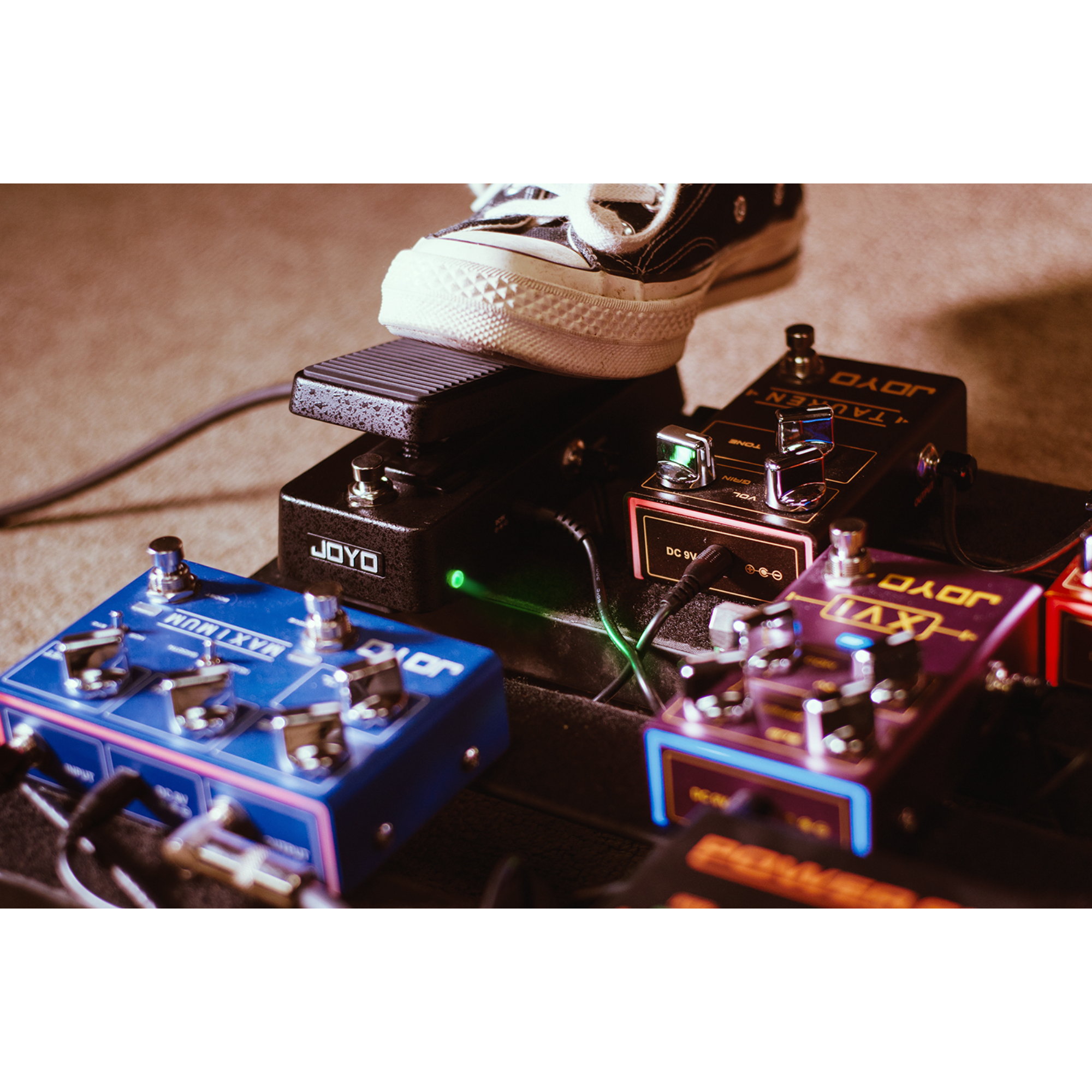 JOYO CLASSIC WAH-I Mini WAH PedalVolume PedalMultifunctional and Portable