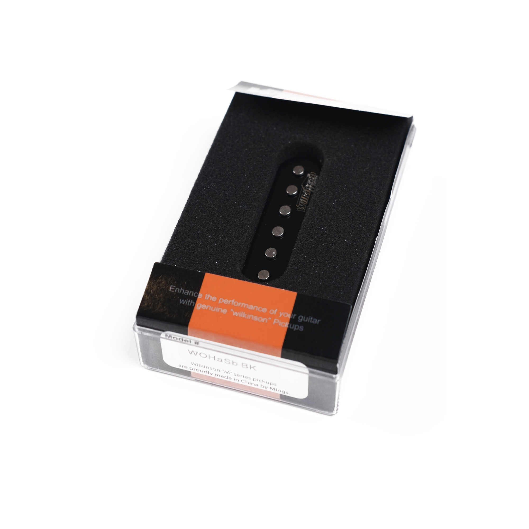 Wilkinson WOHaSb Strat Bridge Pickup Alnico V Black