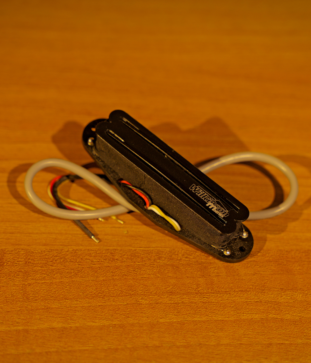 WOTBSn hot rod S style single coil neck wilkinson - Black