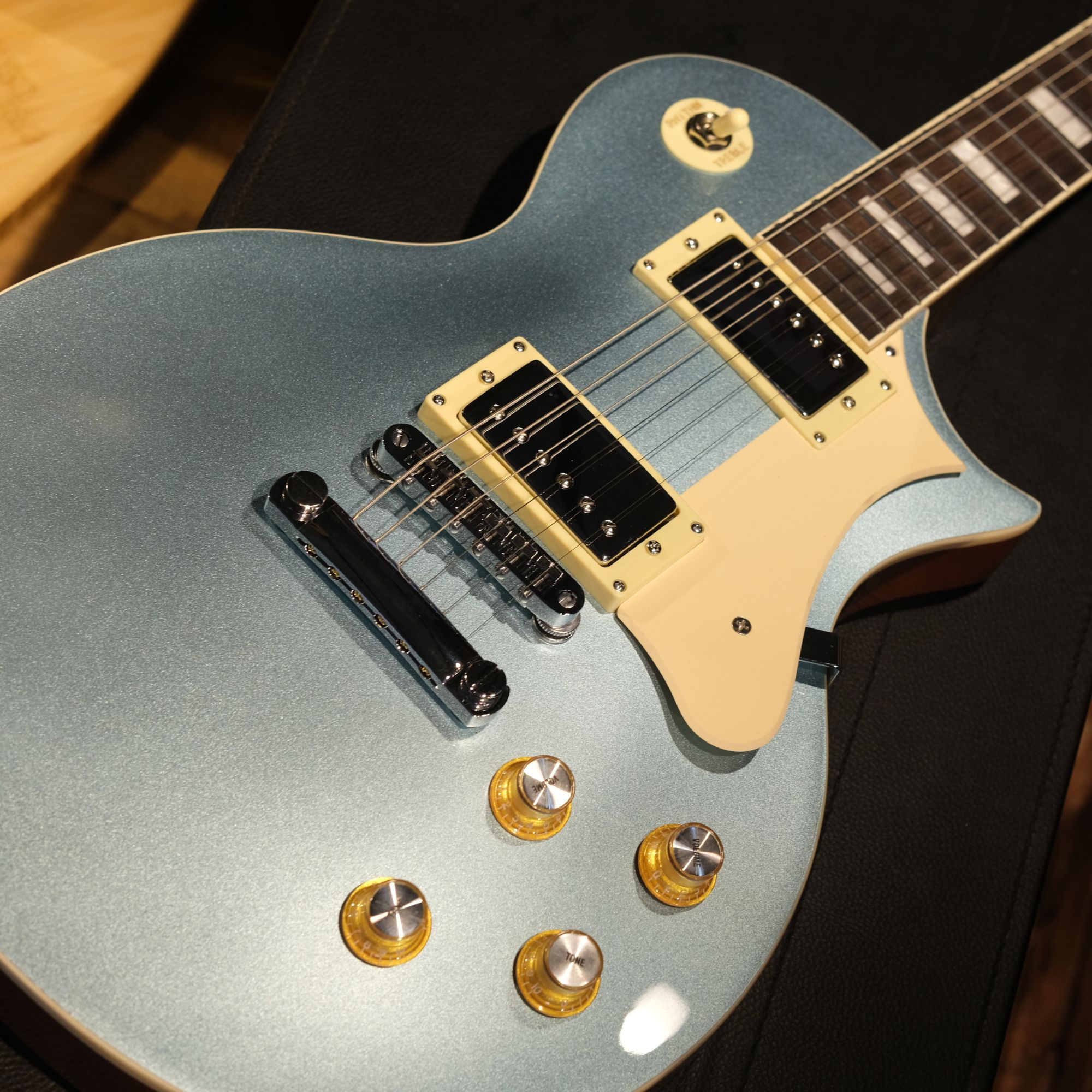 SQOE SELP110 Electric guitar Celestial blue Les Paul Style