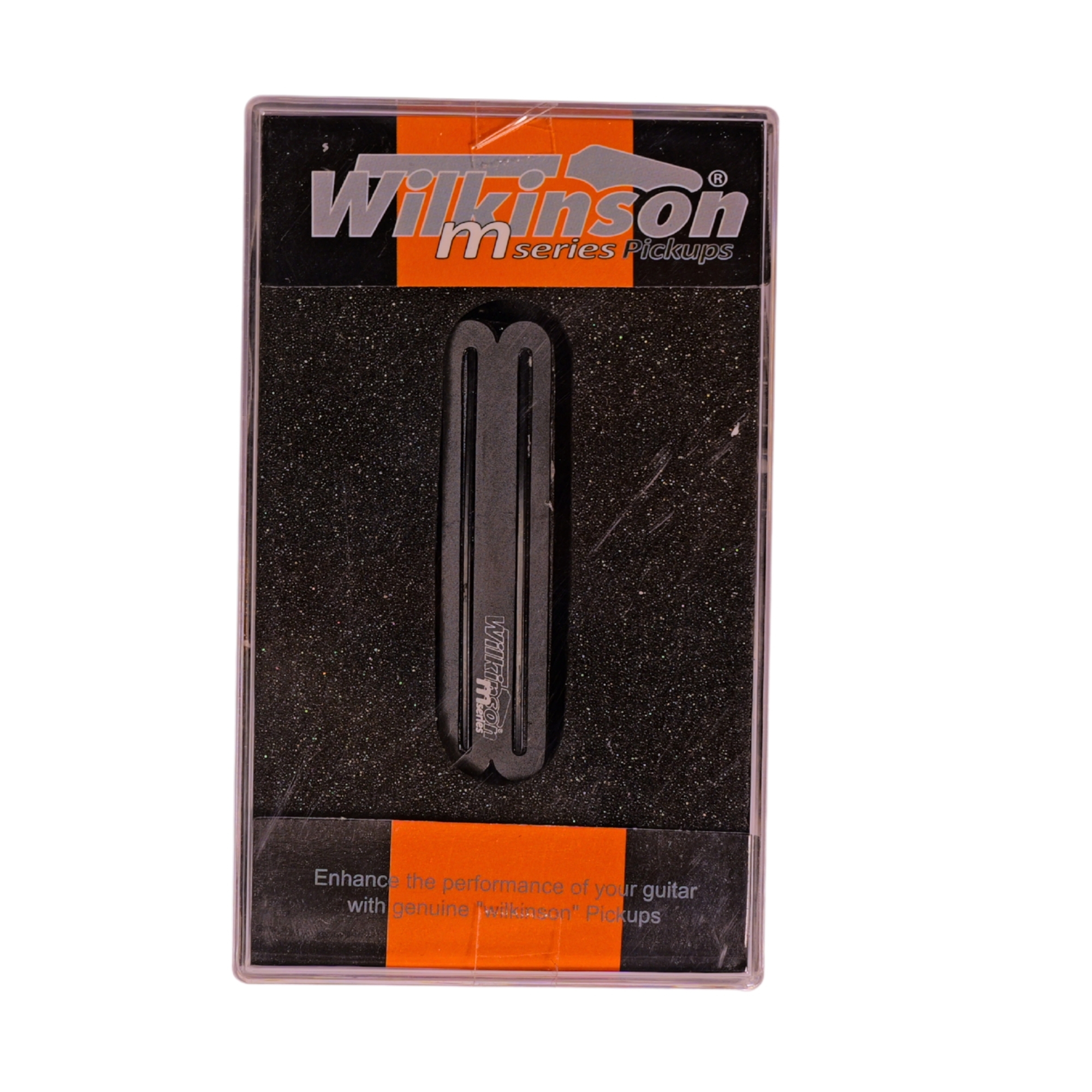 WOTBSn hot rod S style single coil neck wilkinson - Black