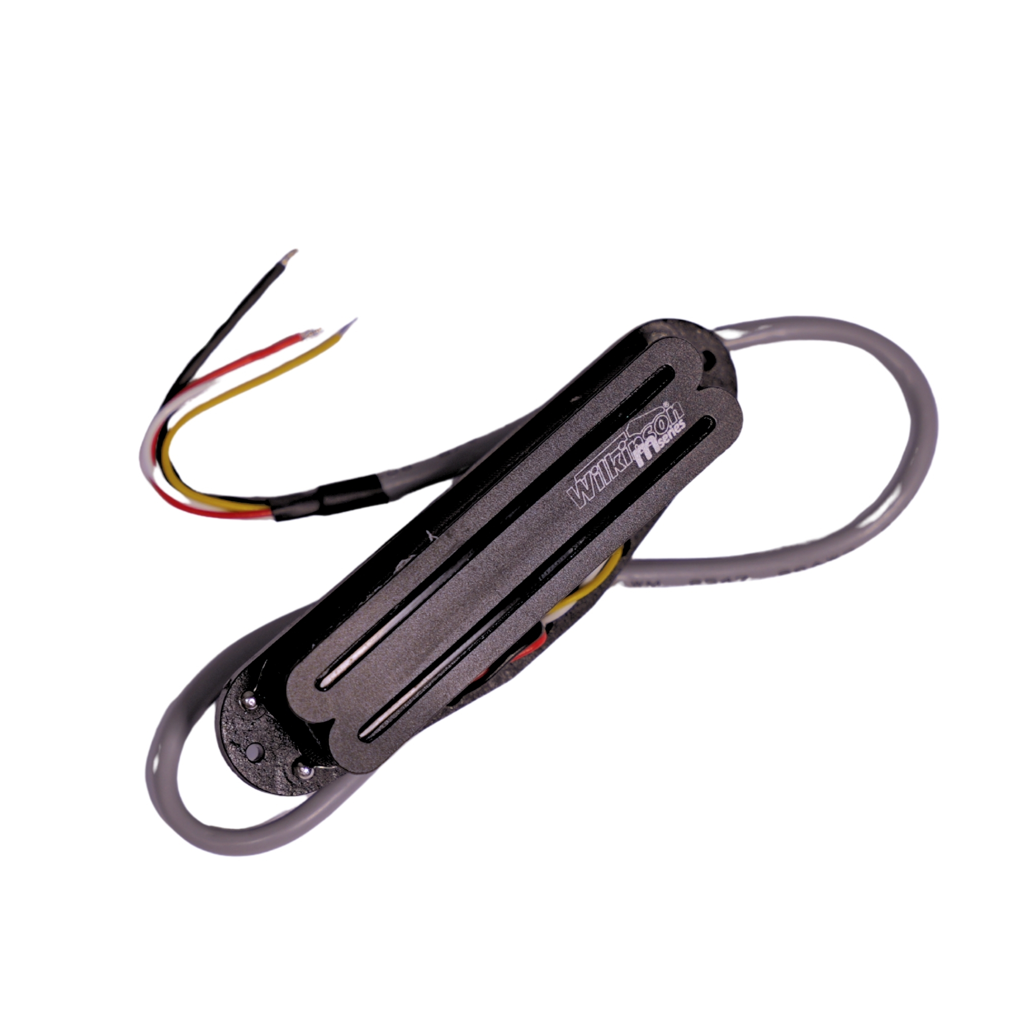 WOTBSn hot rod S style single coil neck wilkinson - Black