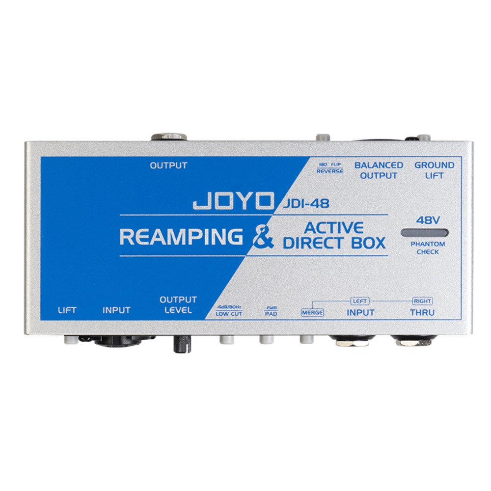 Image of JOYO JDI48 48V phantom powered Dl box