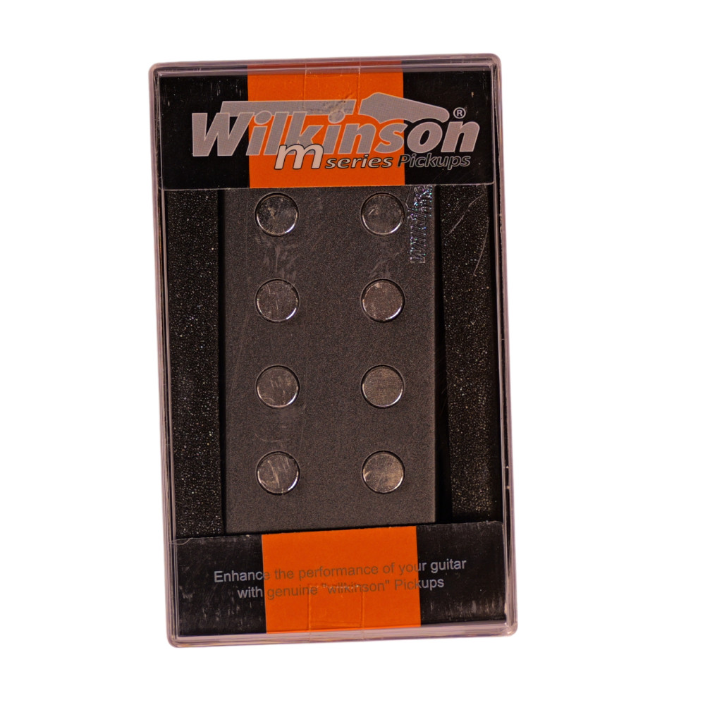 Image of WOM 4-String Bass Pickup | M-Series Ceramic Magnet Upgrade wilkinson - Black