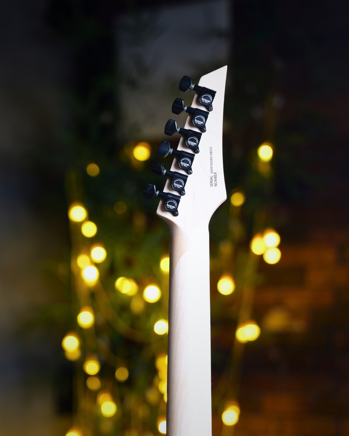 SQOE SEFR700 Ice sand silver metallic HH Floyd Rose Electric Guitar  Alnico Pickups  Coil Split