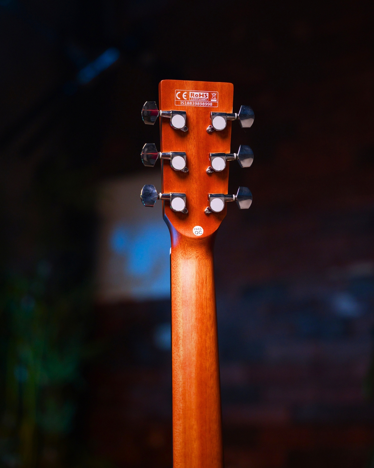 SQOE EA65 40inch Natural GA Solid Top Acoustic Guitar