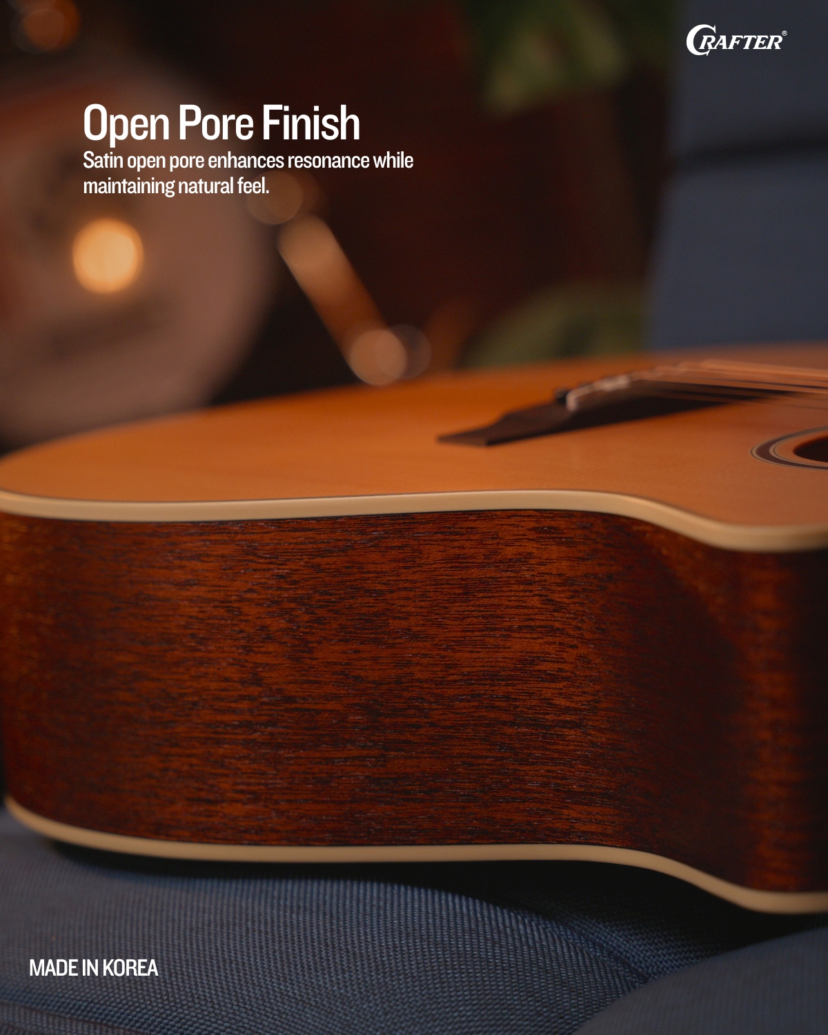 Crafter ES G MAHO CE Acoustic Electric Guitar