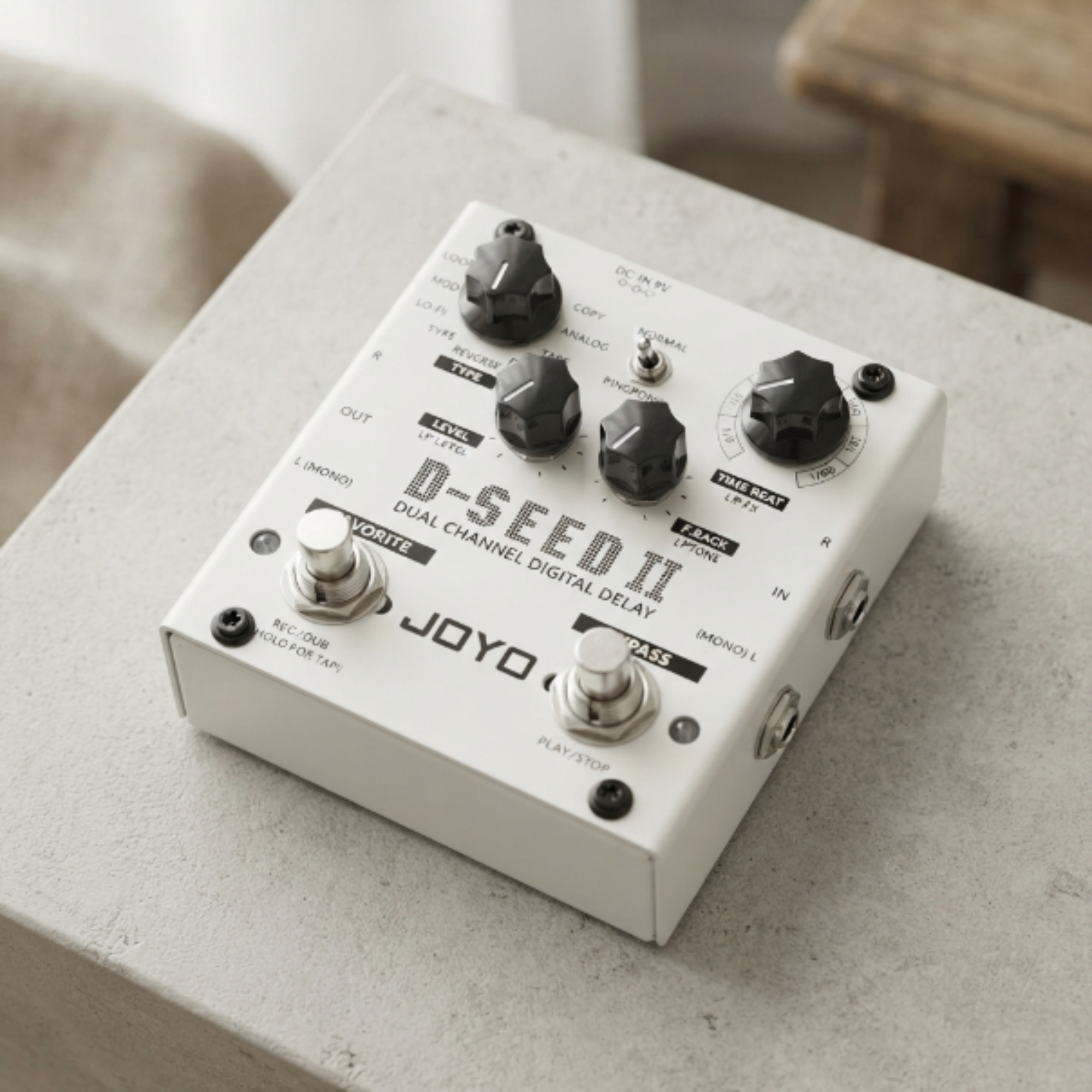 JOYO D-SEED II Dual Channel Digital Delay Pedal