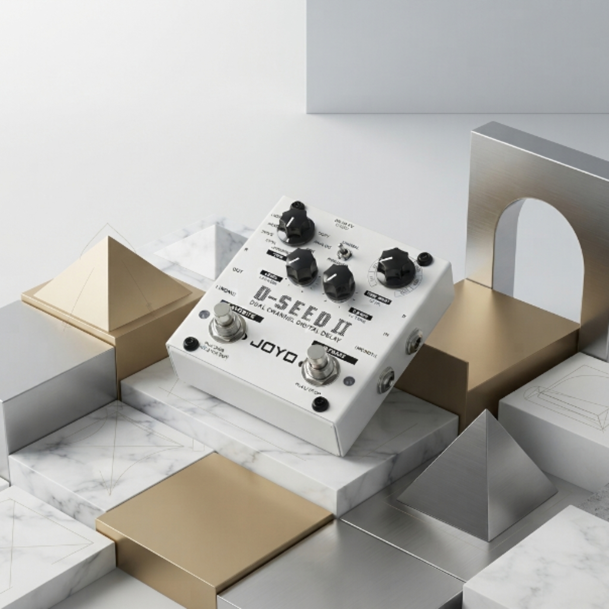 JOYO D-SEED II Dual Channel Digital Delay Pedal