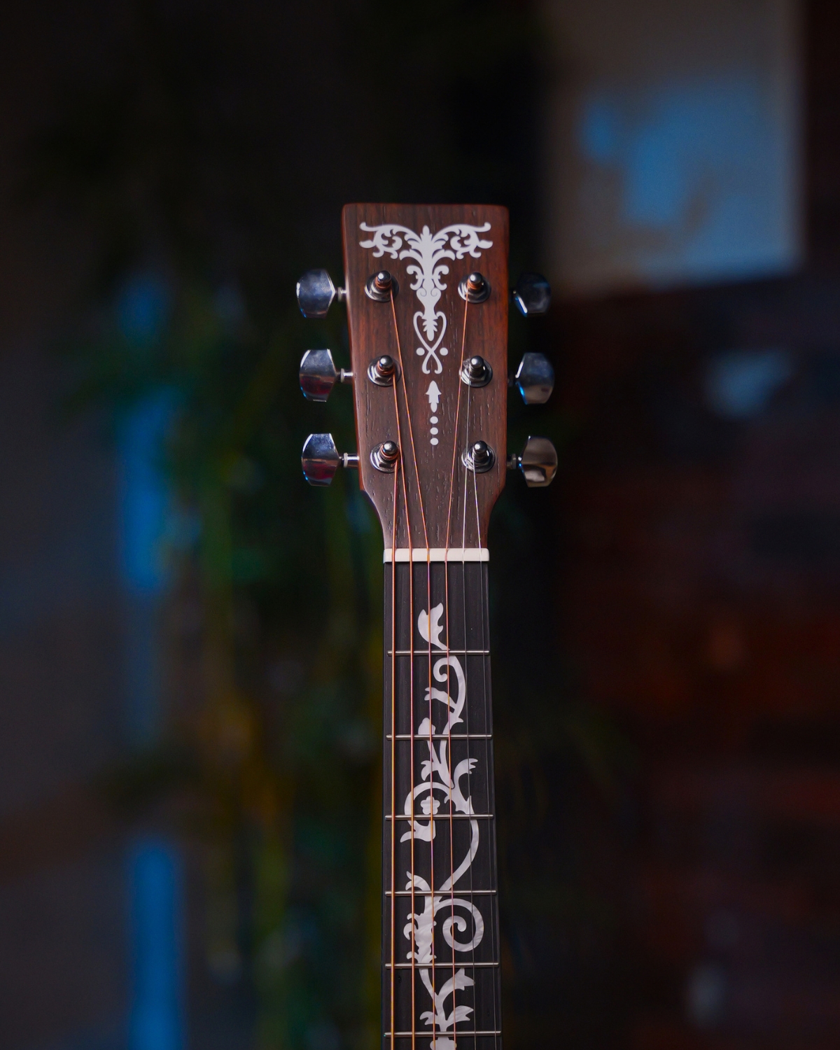 SQOE EA65 40inch GA Solid Top Acoustic Guitar Tobacco burst