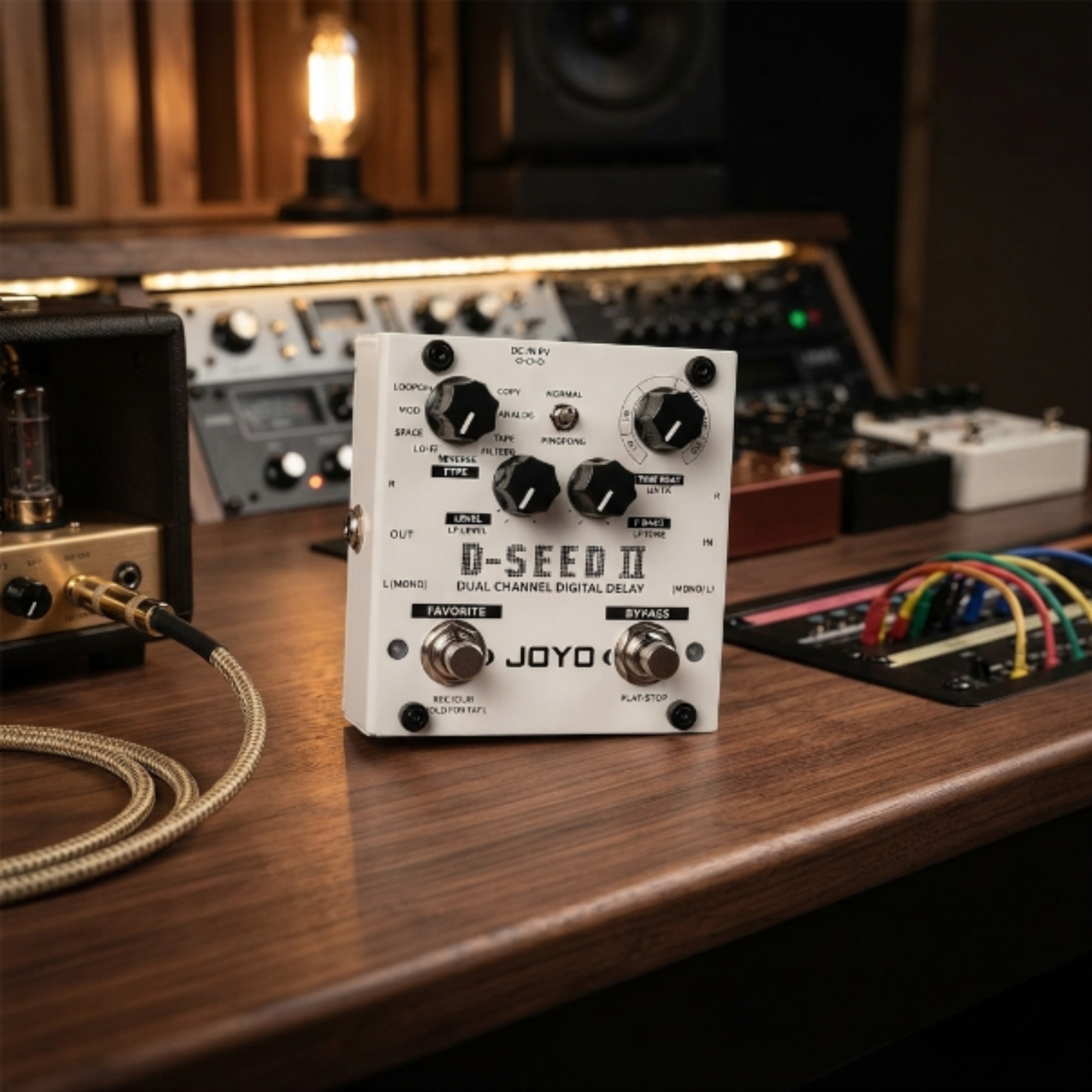 JOYO D-SEED II Dual Channel Digital Delay Pedal