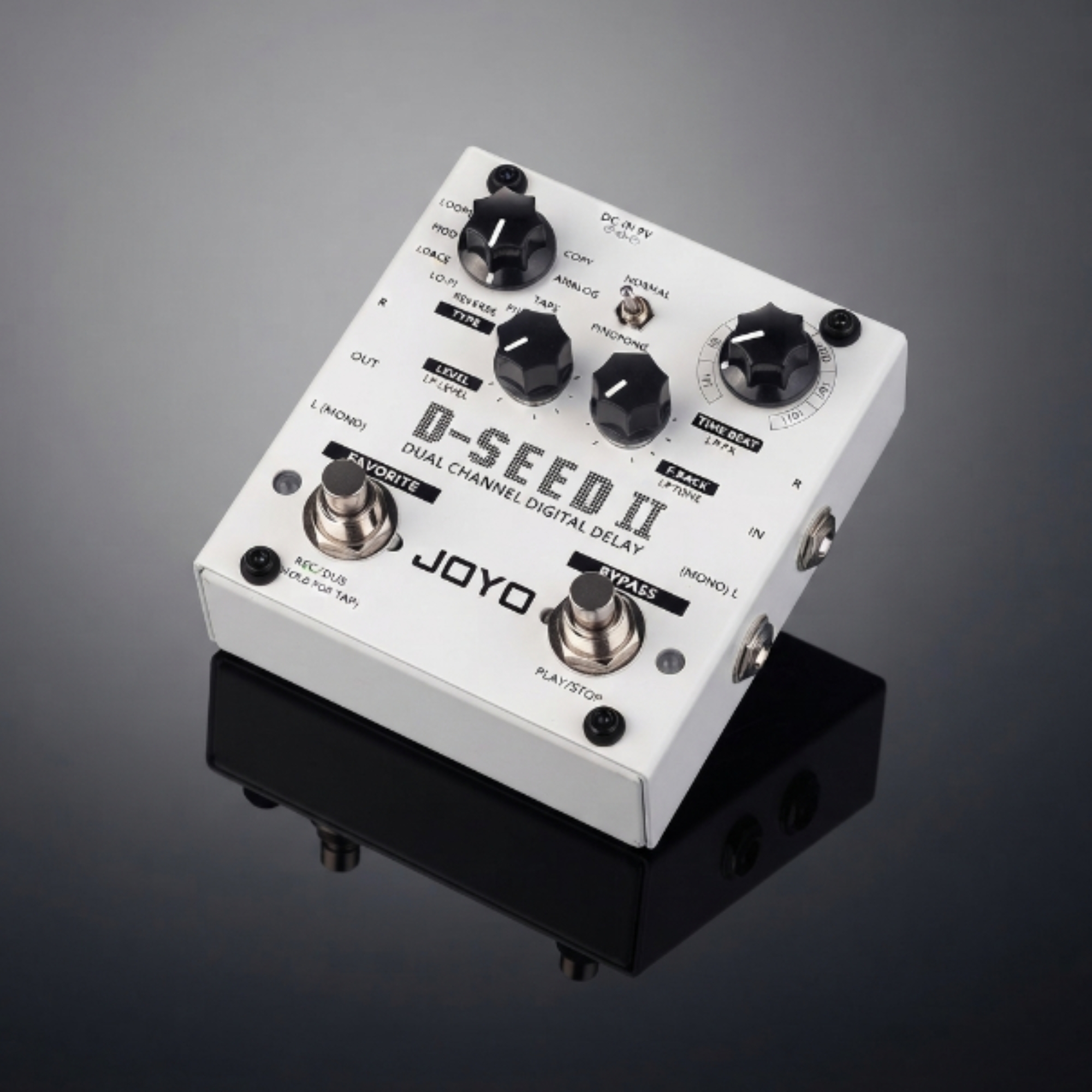 JOYO D-SEED II Dual Channel Digital Delay Pedal