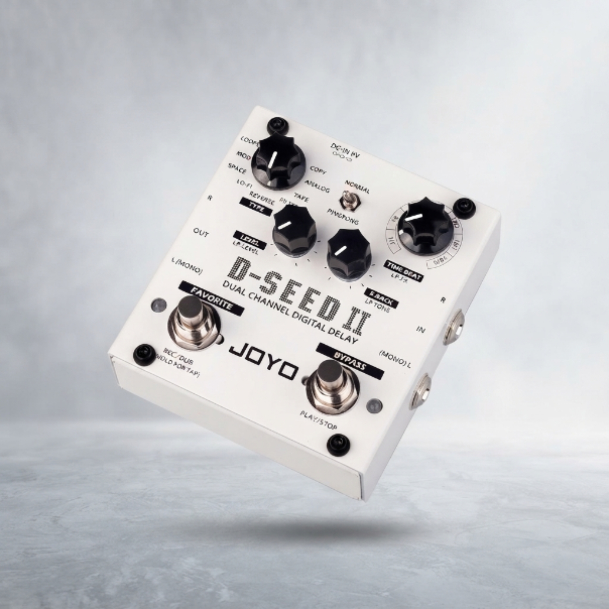 JOYO D-SEED II Dual Channel Digital Delay Pedal