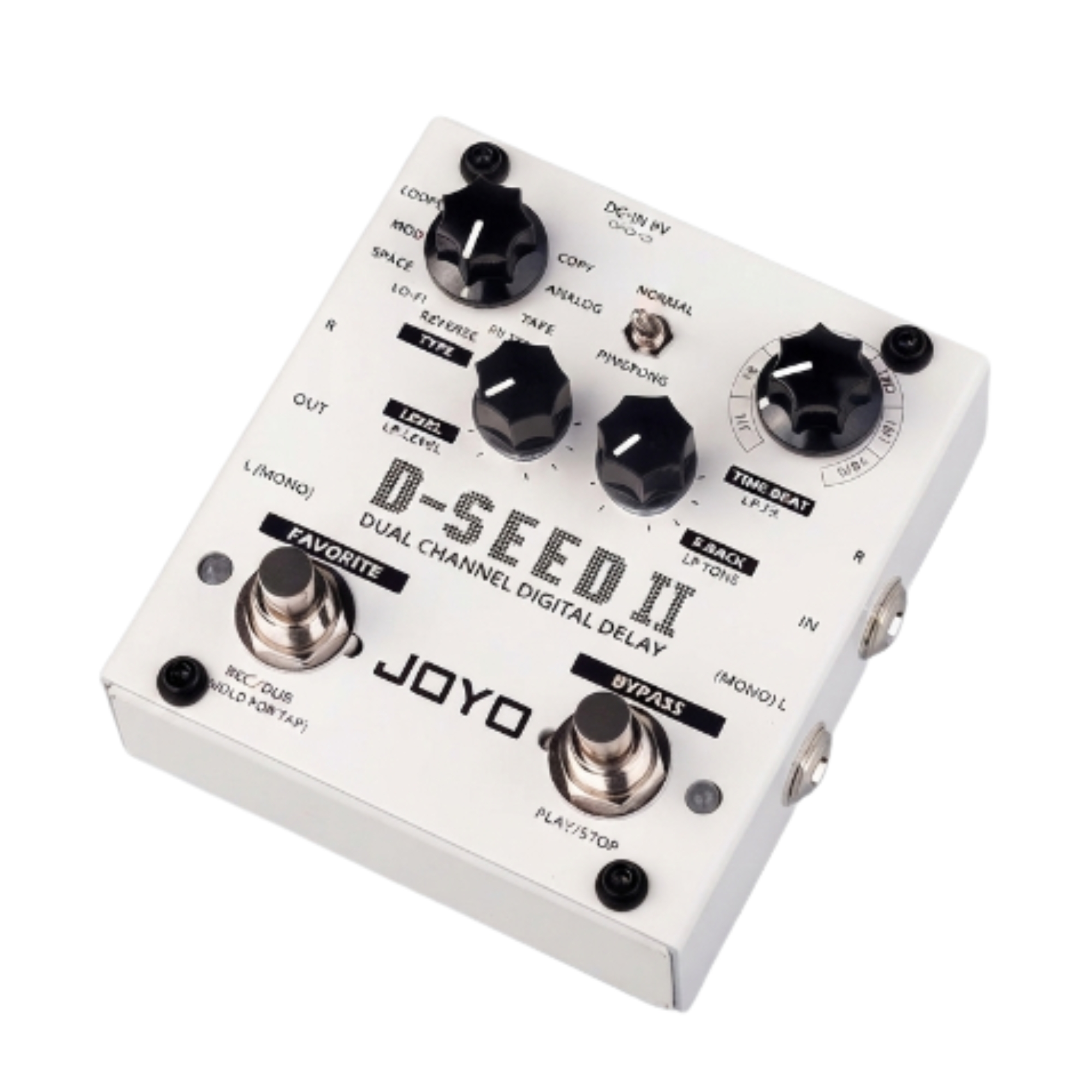 JOYO D-SEED II Dual Channel Digital Delay Pedal
