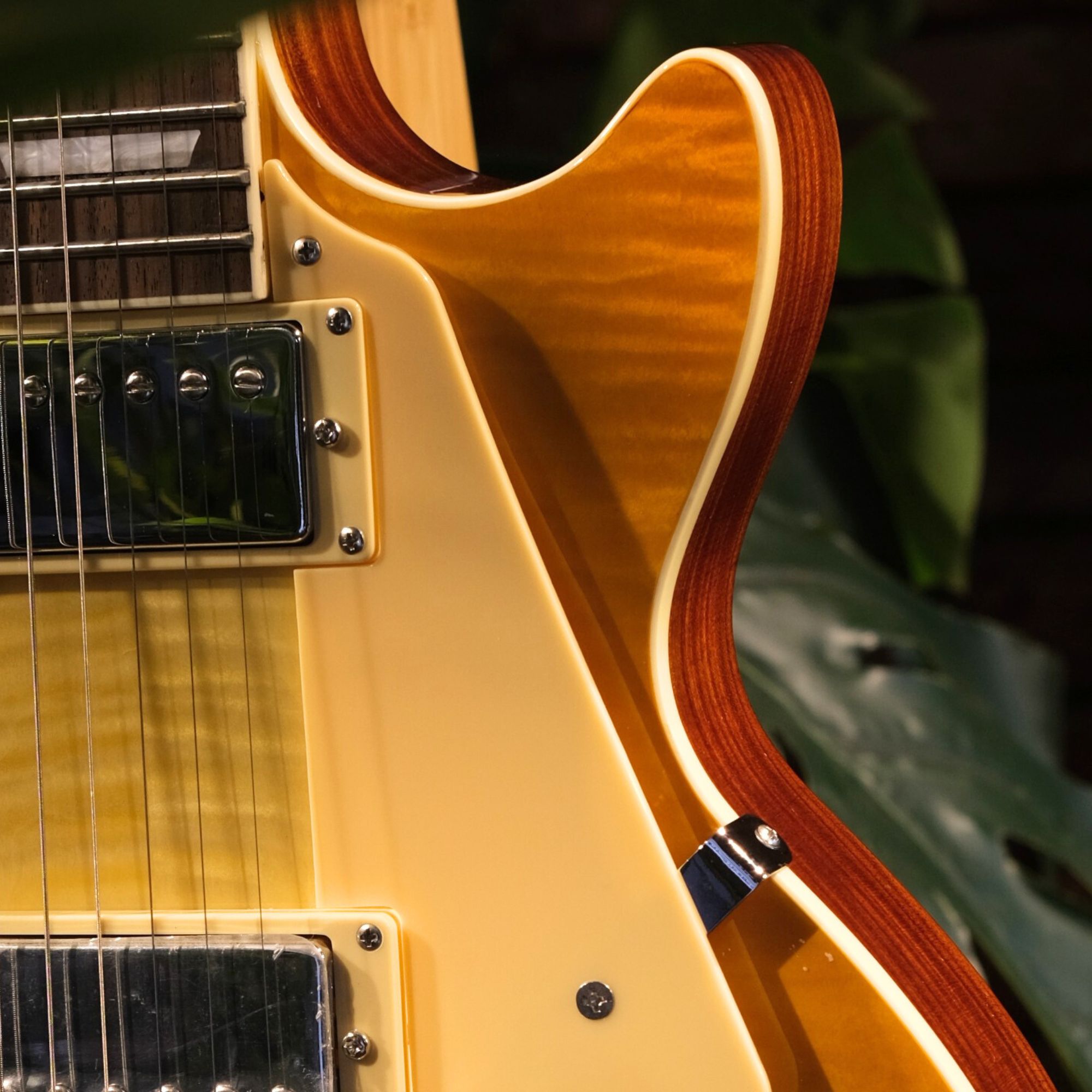 SQOE SELP900 Lemon burst Les Paul Electric Guitar with Hardcase