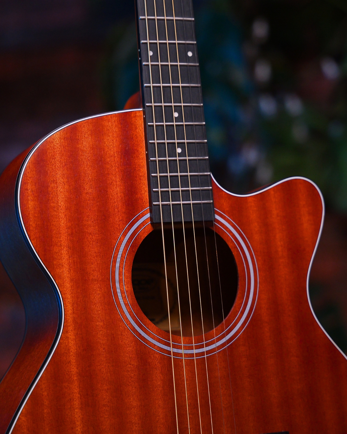 SQOE F4030 Natural Acoustic Guitar