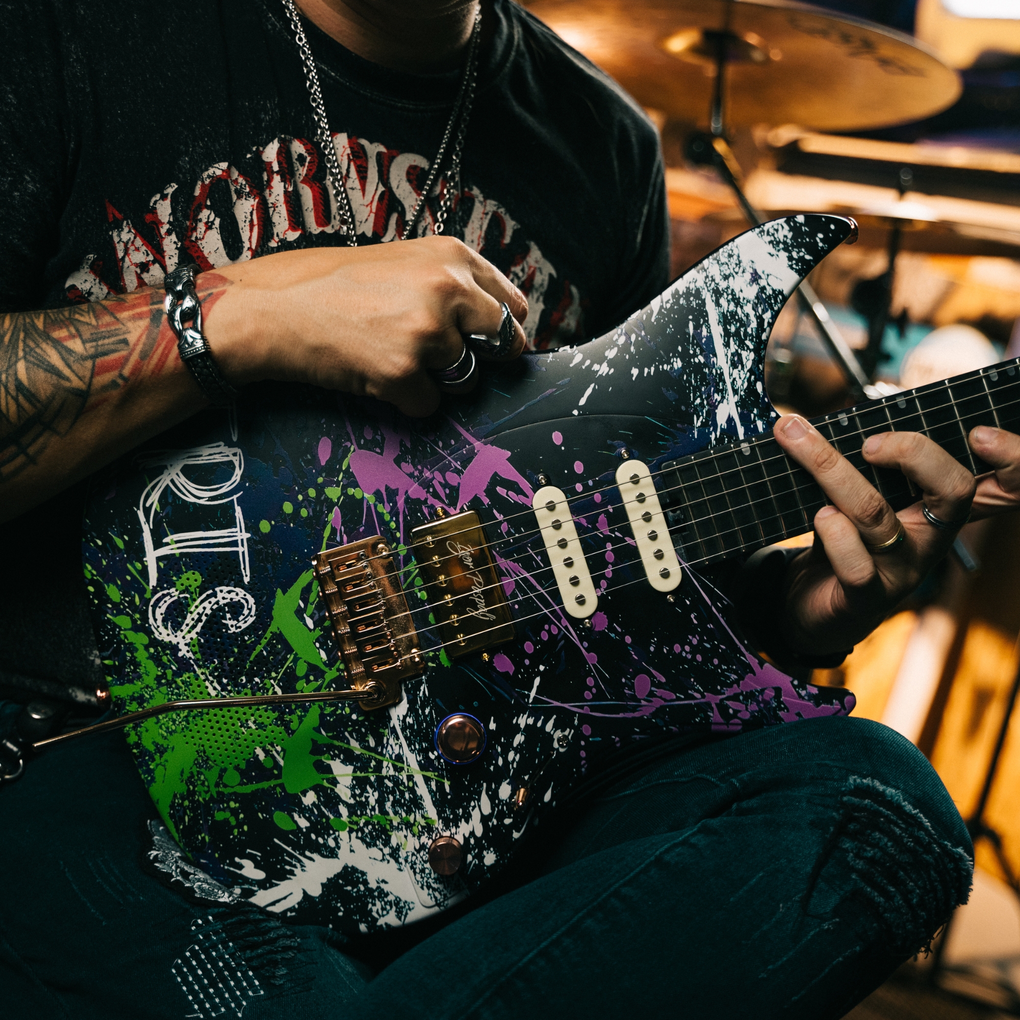 Enya Nova Inspire series Iris smart electric guitar exclusive thickened bag Type-C charging cable