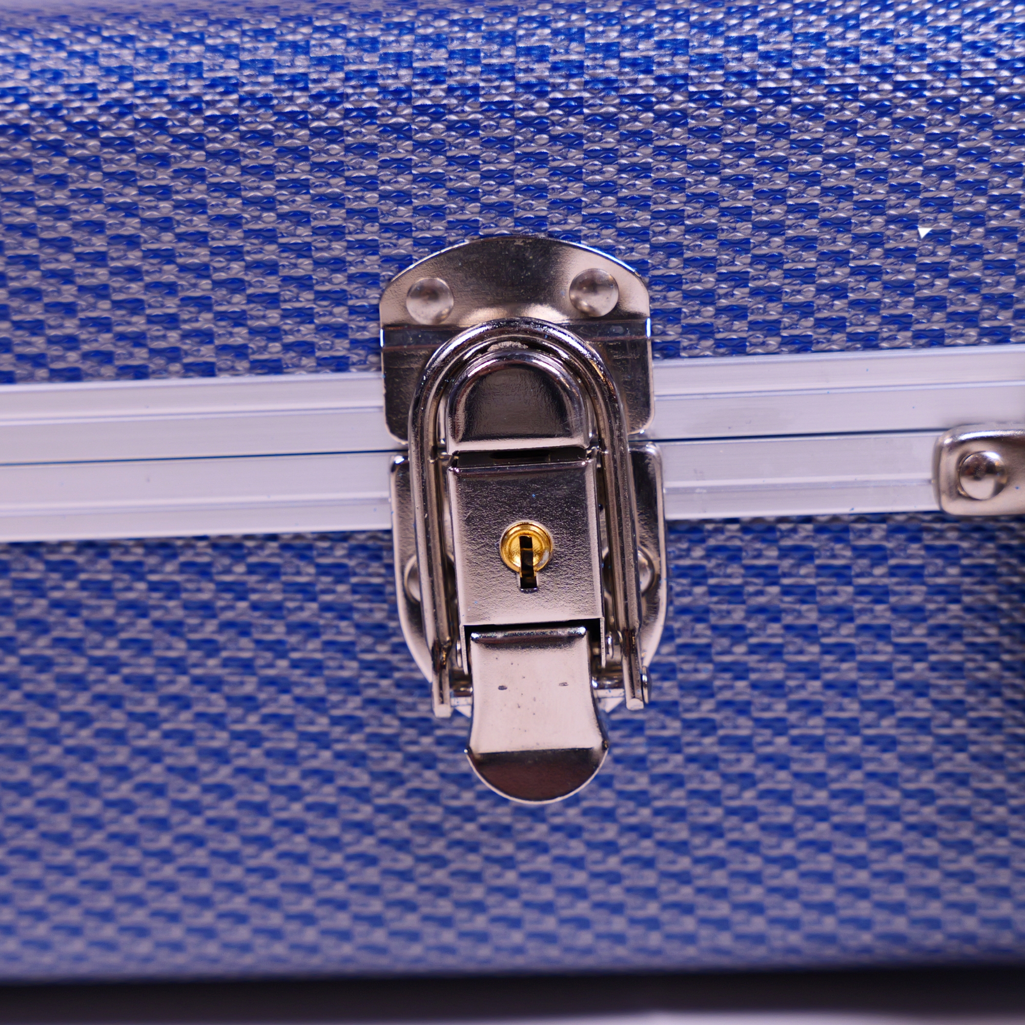 Sqoe ABS Aviation Shock-Absorbing Guitar Case EC-500 blue