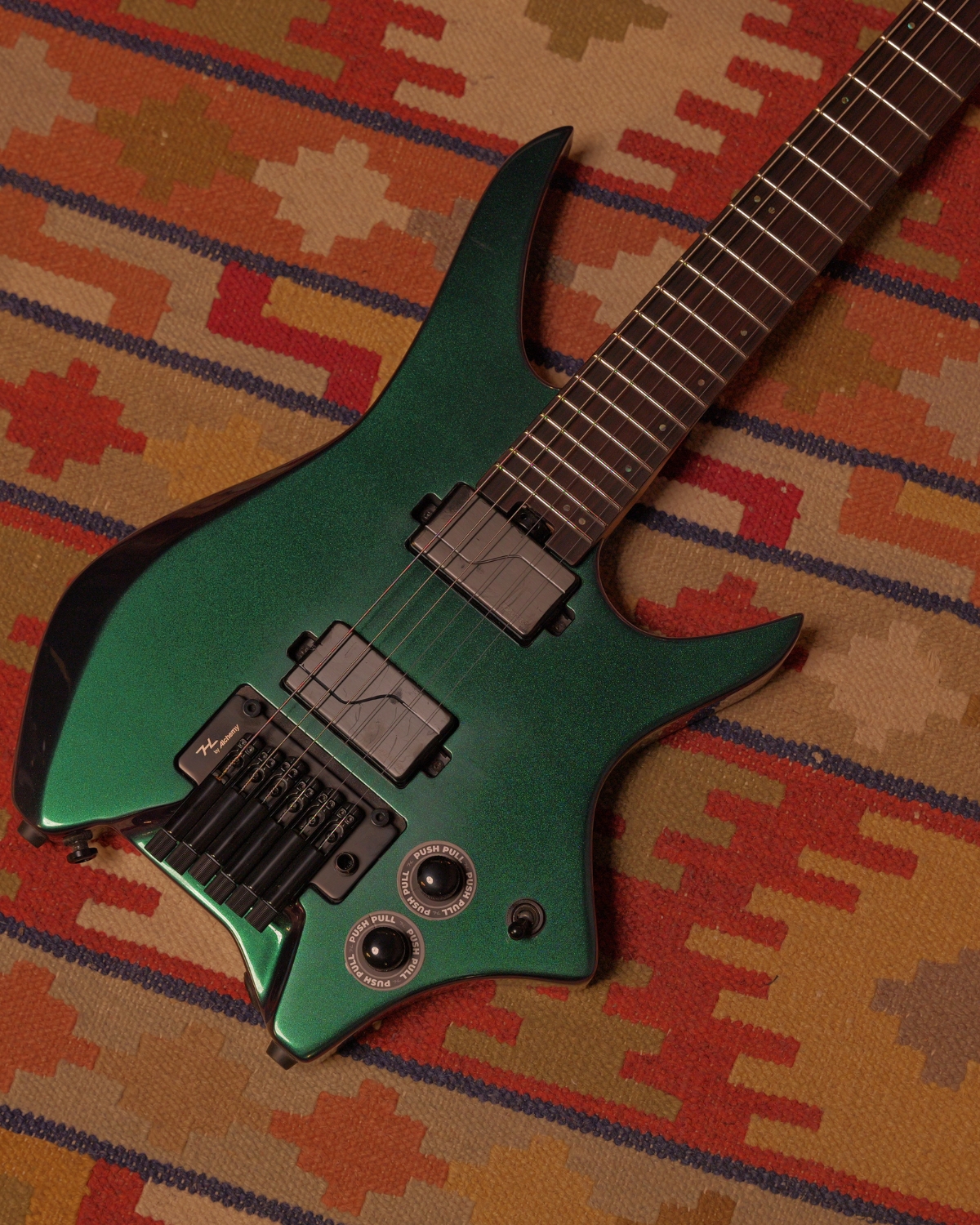 HEX N600GCG COSMIC GREEN NEXT SERIES - STAINLESS STEEL FRETS