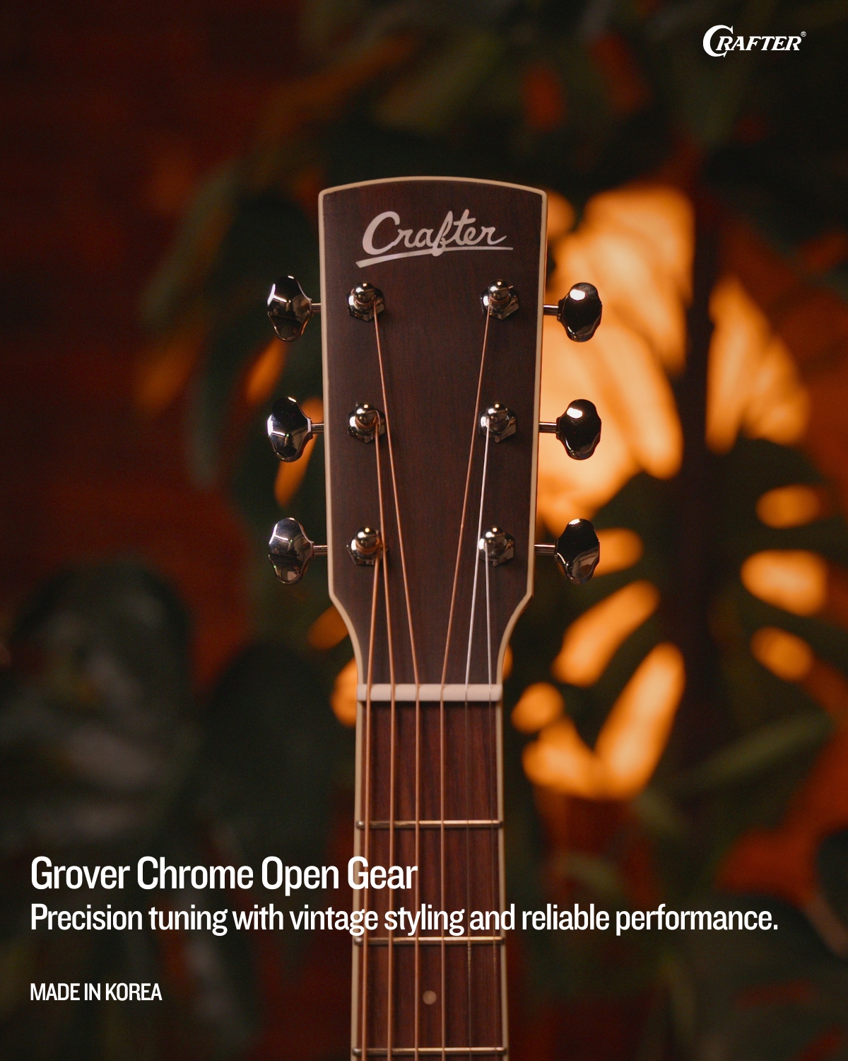 Crafter ES G MAHO CE Acoustic Electric Guitar