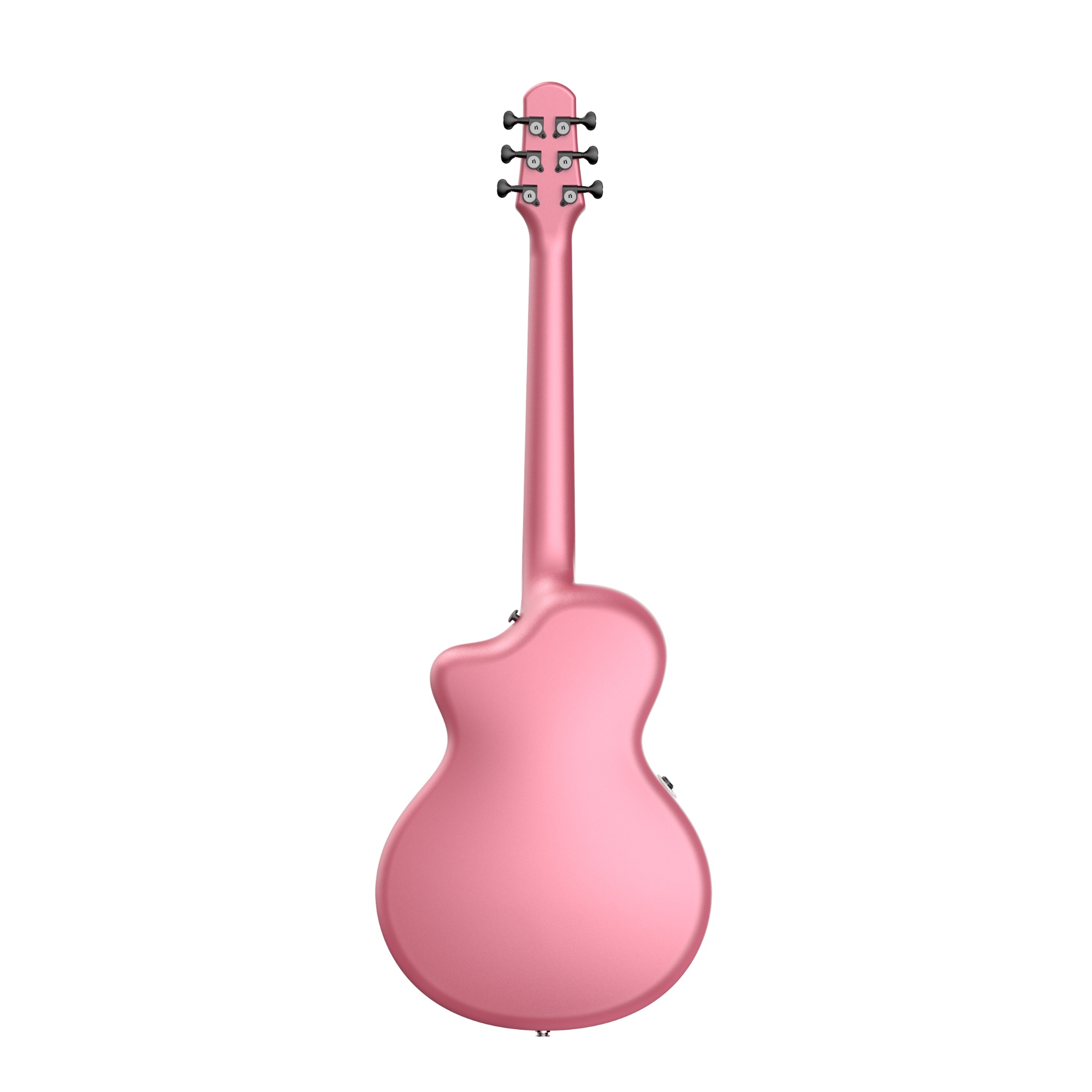 Natasha Asteroid NSX Carbon Fibre Acoustic Guitar with Smart Pickup Peach pink
