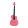 Natasha Asteroid NSX – Carbon Fibre Acoustic Guitar with Smart Pickup Peach pink