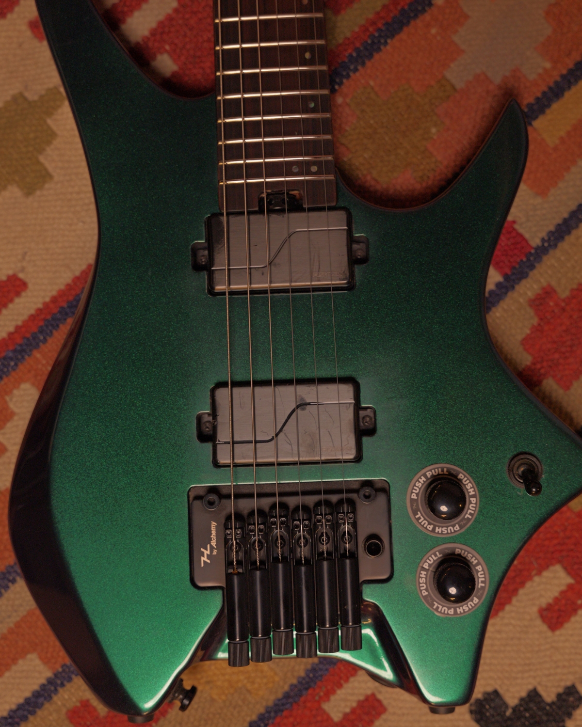 HEX N600GCG COSMIC GREEN NEXT SERIES - STAINLESS STEEL FRETS