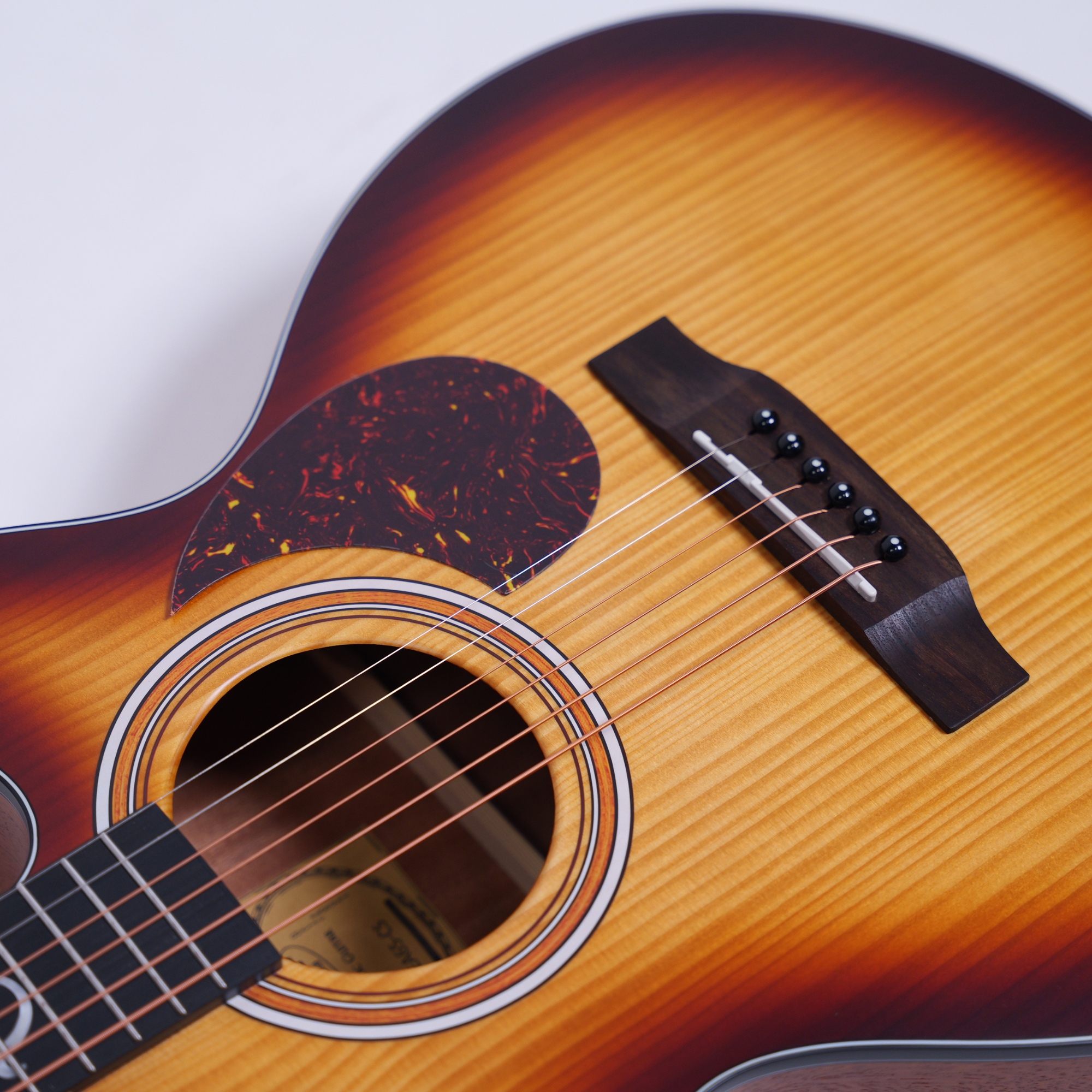 SQOE EA65 40inch GA Solid Top Acoustic Guitar Tobacco burst