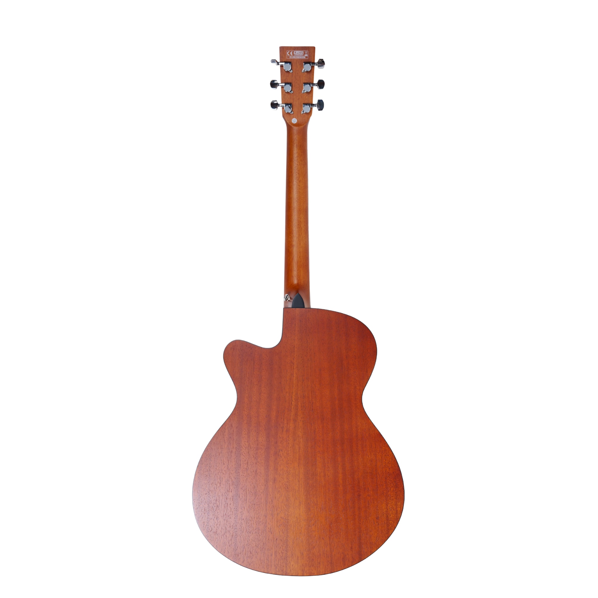 SQOE EA65 40inch GA Solid Top Acoustic Guitar Tobacco burst