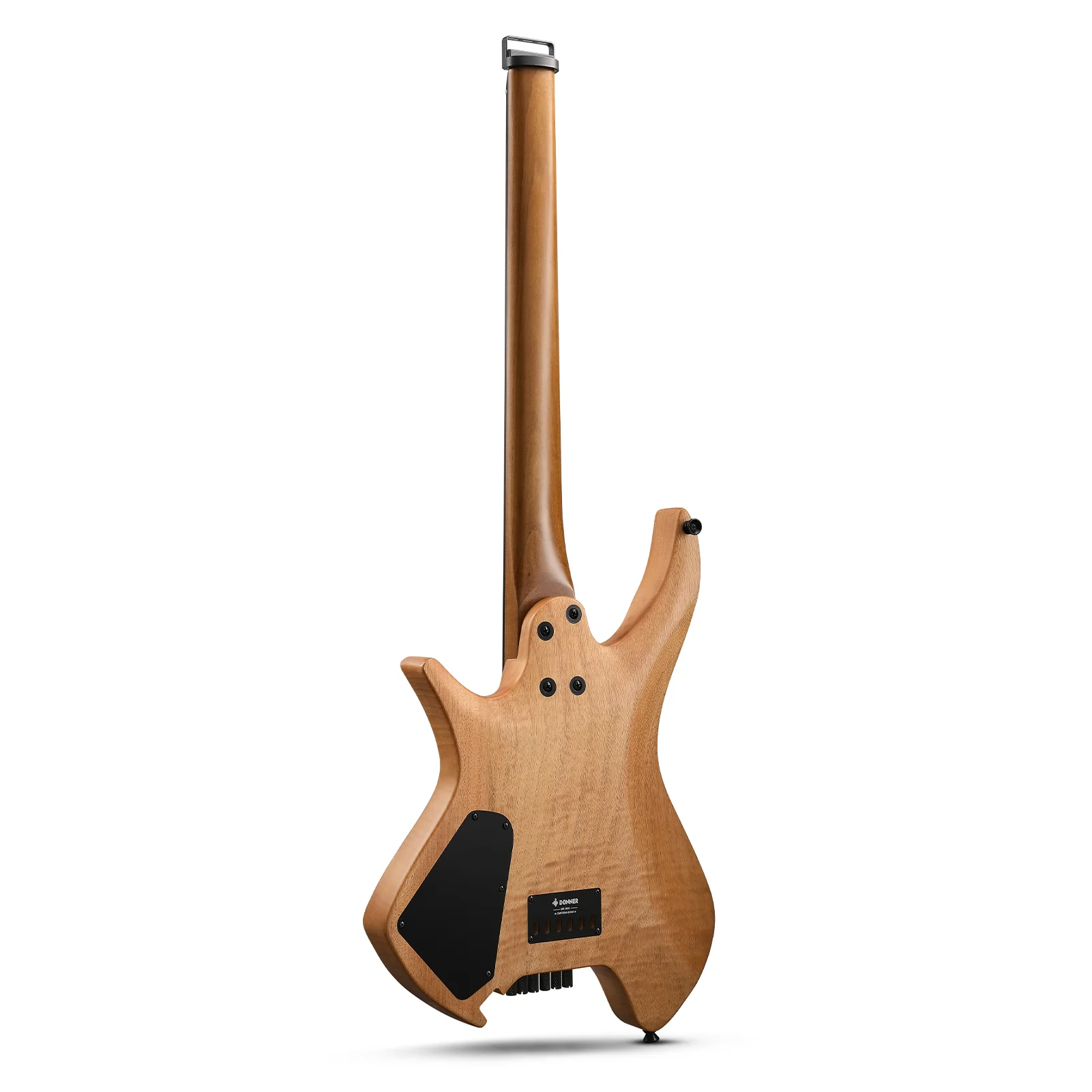 Donner HLX 500 Headless Electric Guitar natural