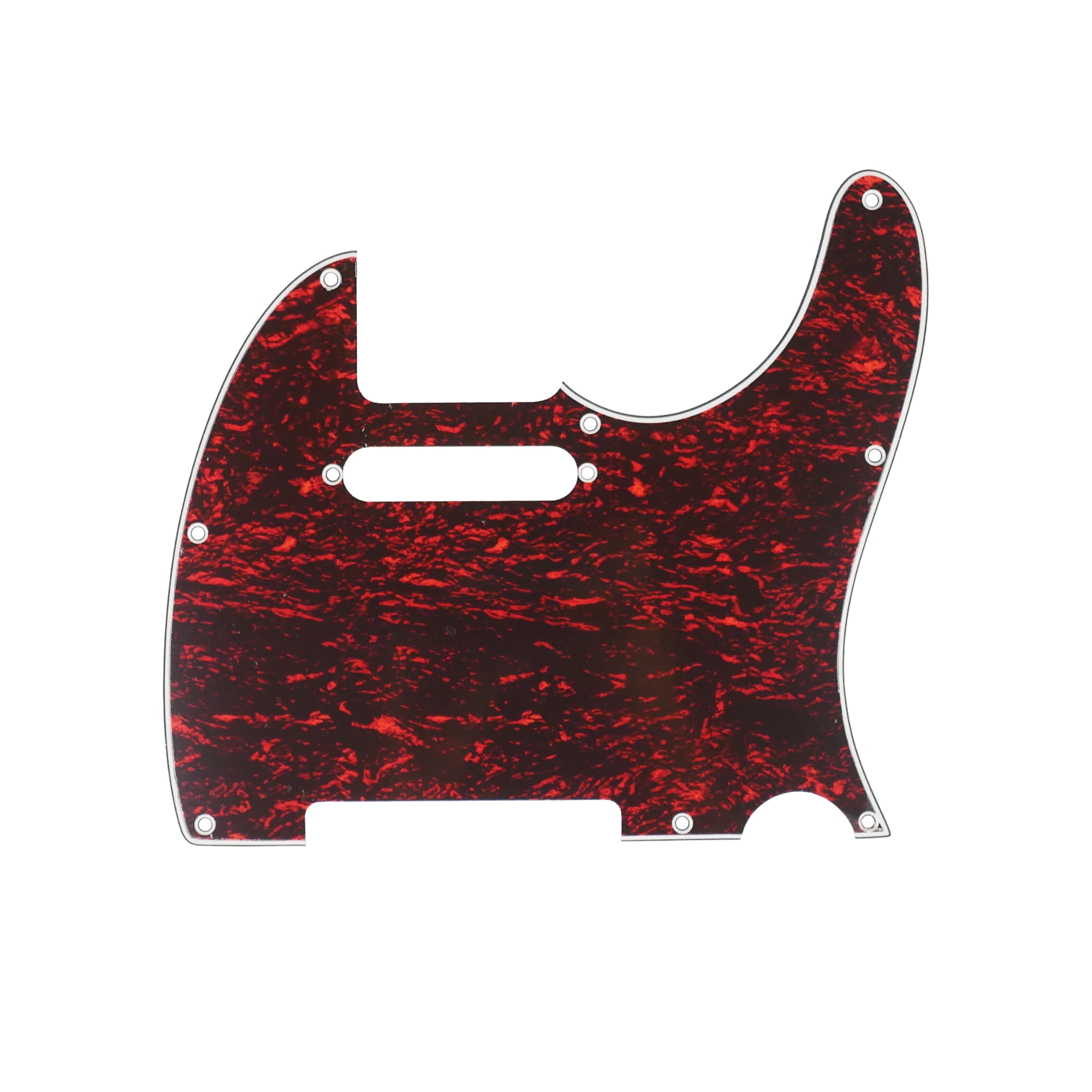 Strydom 8 hole Tele guitar pickguard tortoise shell for USAMexican made fender standard telecaster modern Style 4 ply
