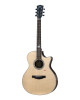 Kepma G1SE GA Natural Semi Acoustic Guitar with L1 Loop Pickup Premium Grand Auditorium Guitar