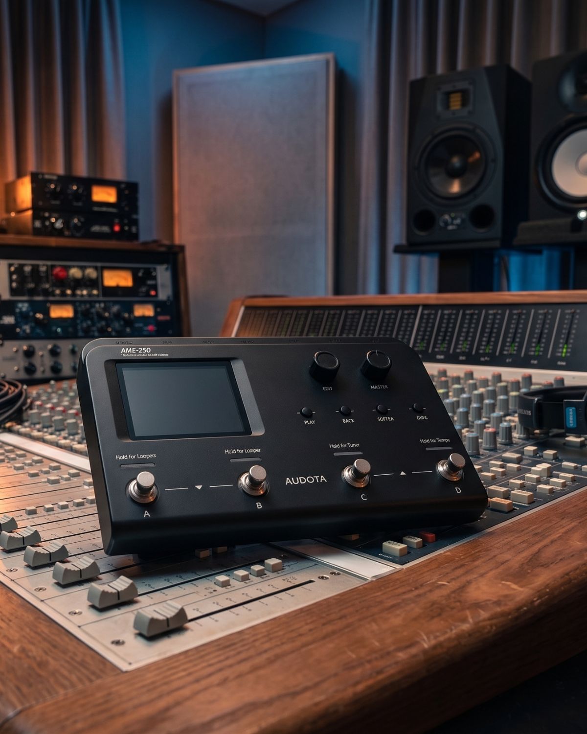 AUDOTA AME-200 Multi Effects Processor with IR Support USB Recording
