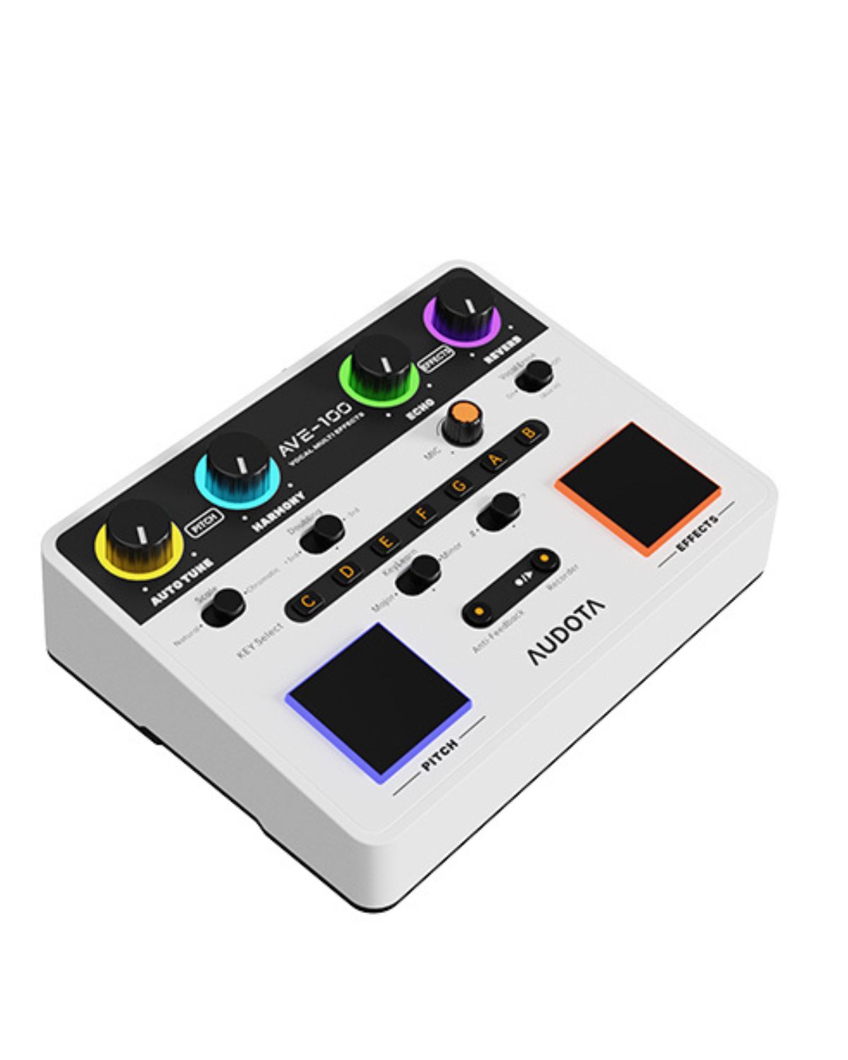 AUDOTA AVE-100 Vocal Multi Effects Processor with Pitch Correction