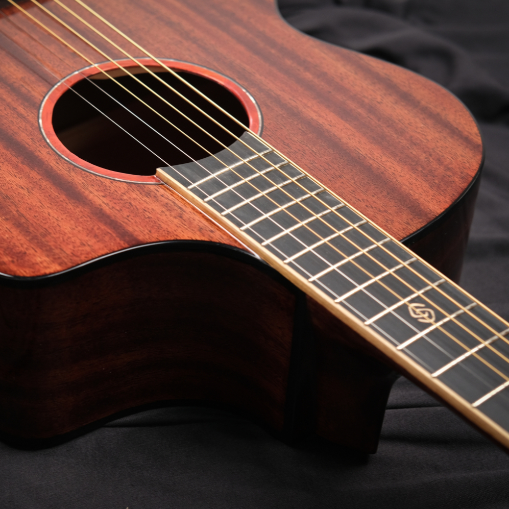 Strydom F140C auditorium all mahogany acoustic guitar natural gloss