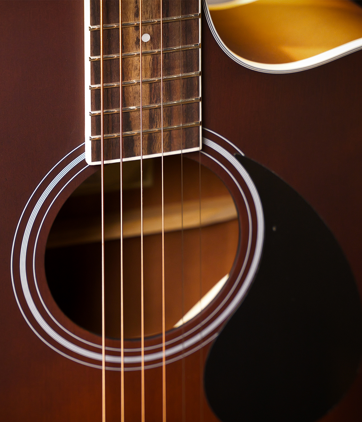 Kepma D1C Acoustic Guitar Crimson satin