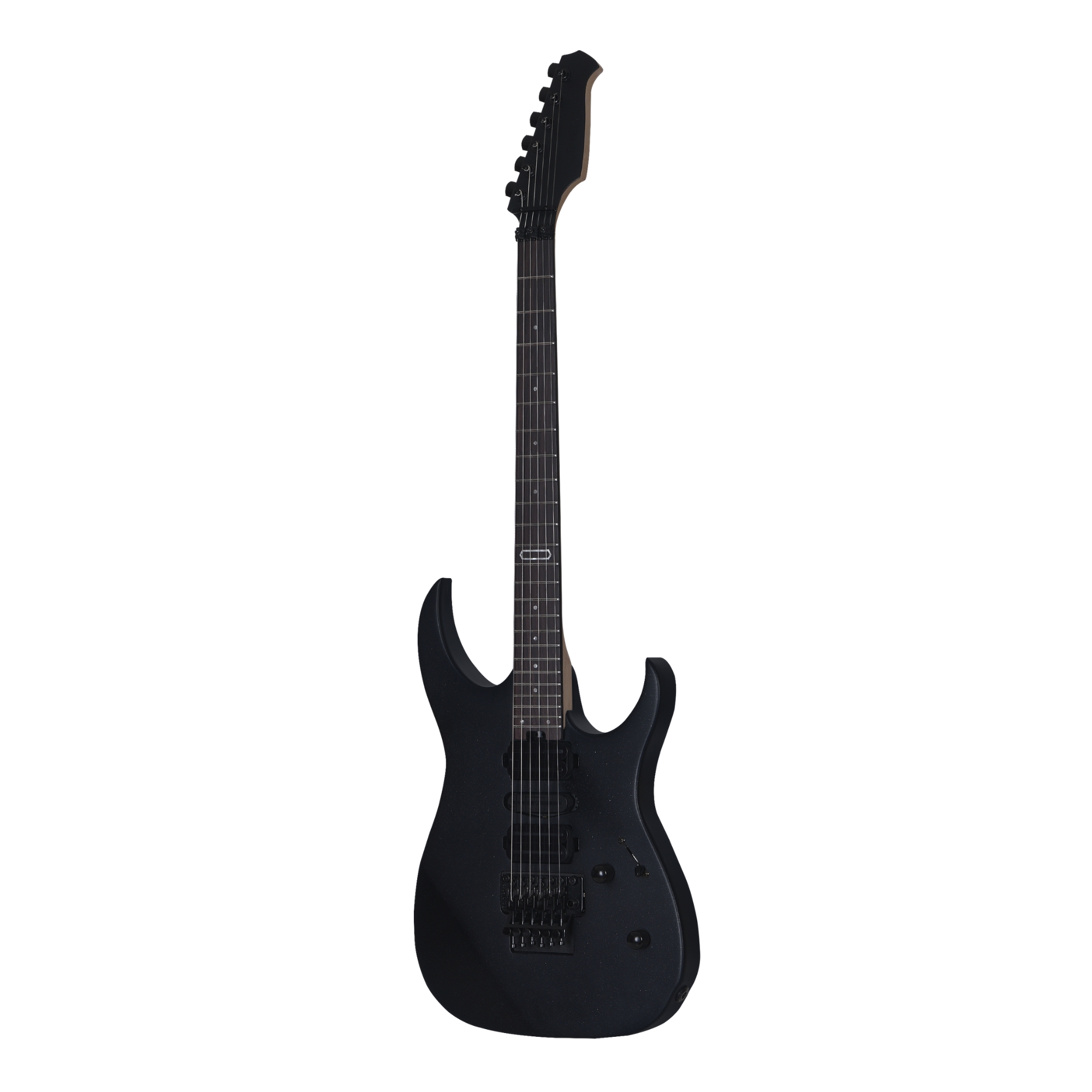 HEX SE300 SGB GALAXY BLACK HSH - STAINLESS STEEL FRETS