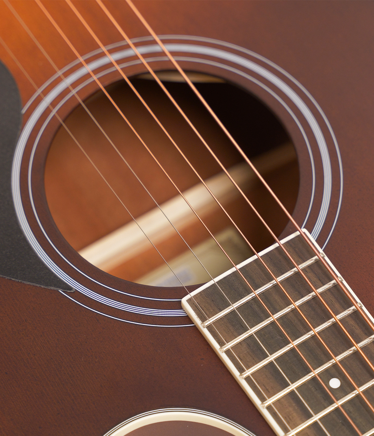 Kepma A1C Acoustic Guitar  Crimson satin