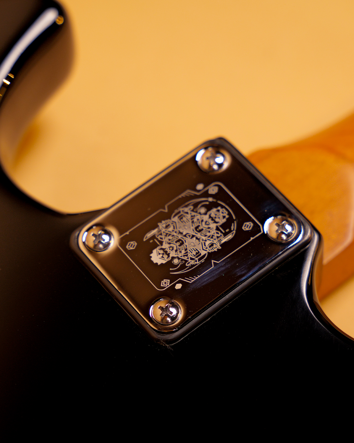 Strydom ST30M Tuxedo Black  HSS  Push-Pull Coil Split