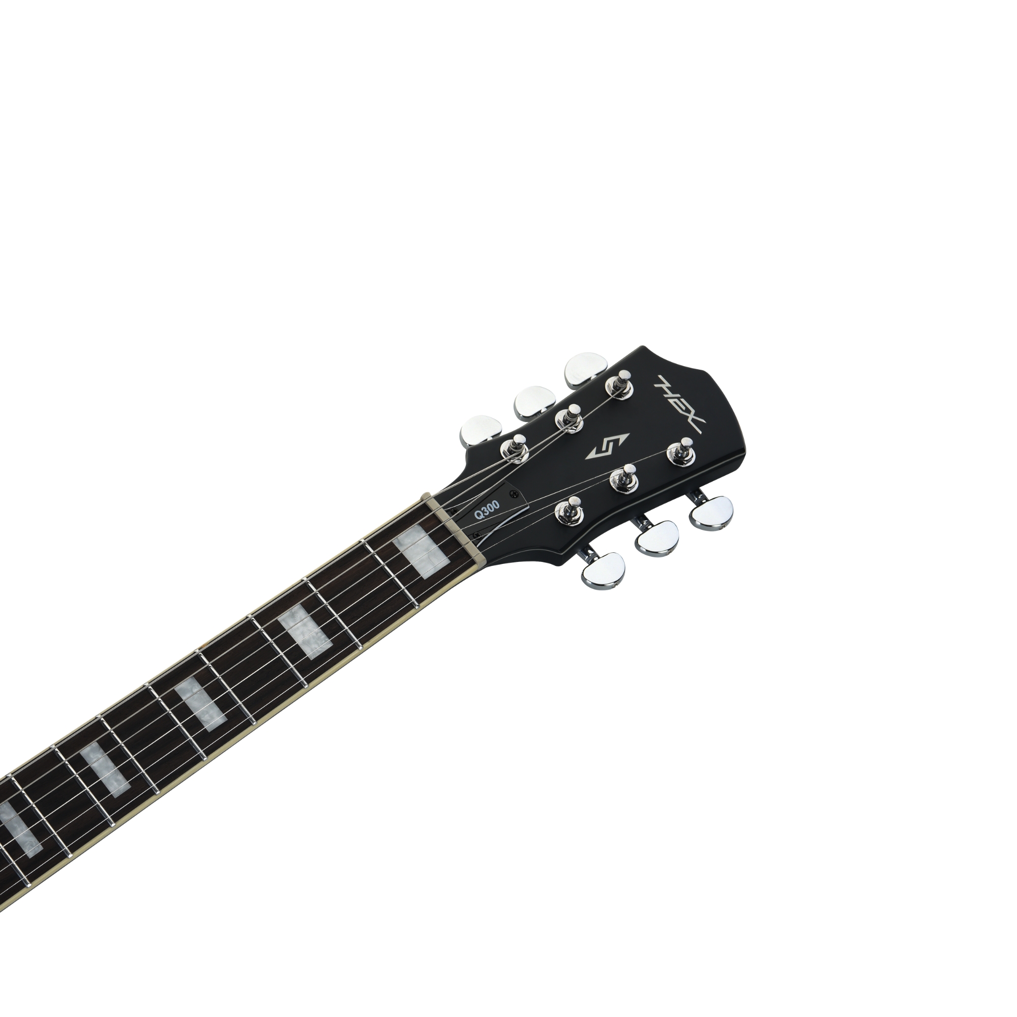 HEX Q300S BK - SEMI HOLLOW Q SERIES - SATIN BLACK